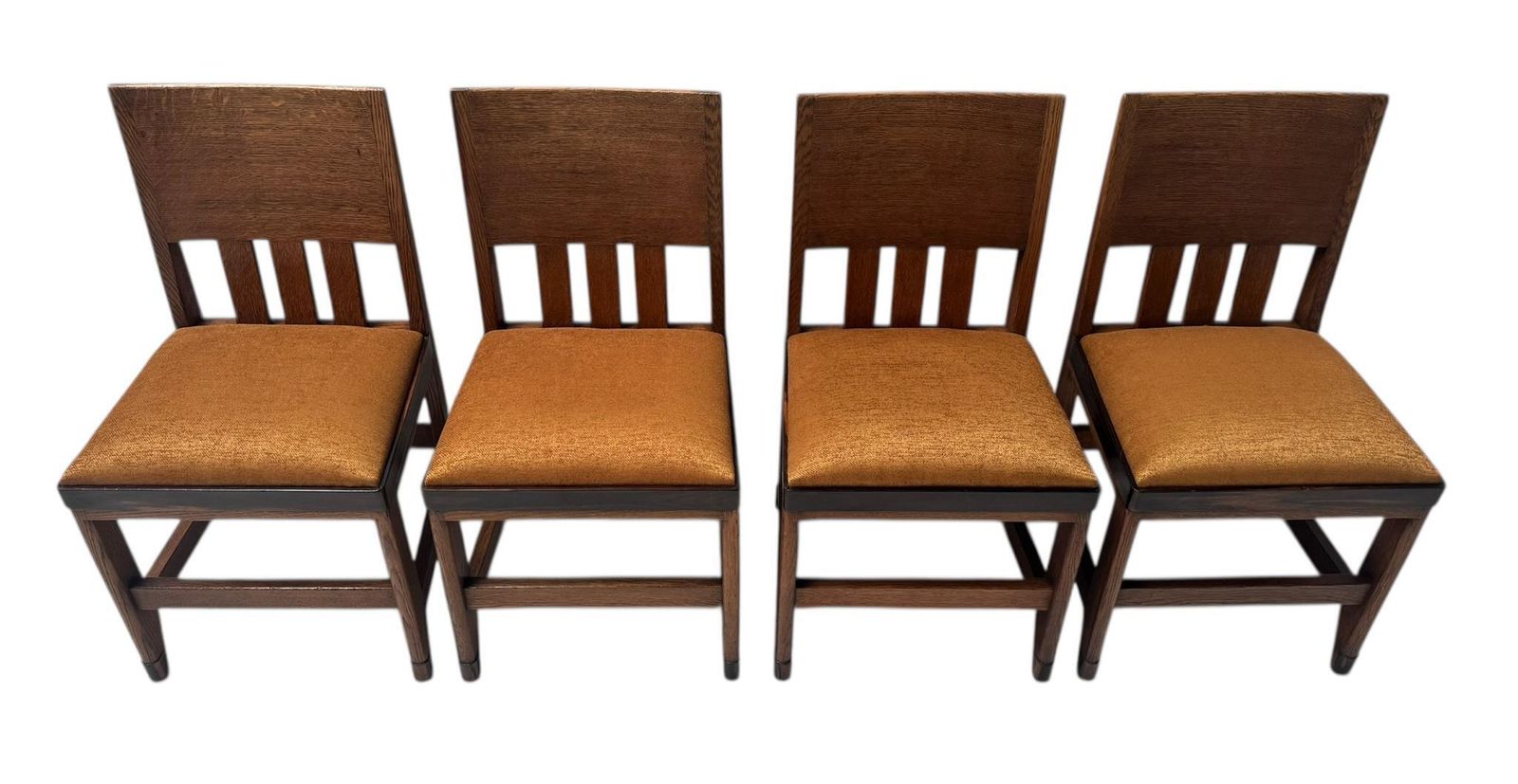 Four Art Deco Modernist Dining Room Chairs By Hendrik Wouda For Pander, 1924 photo Furniture