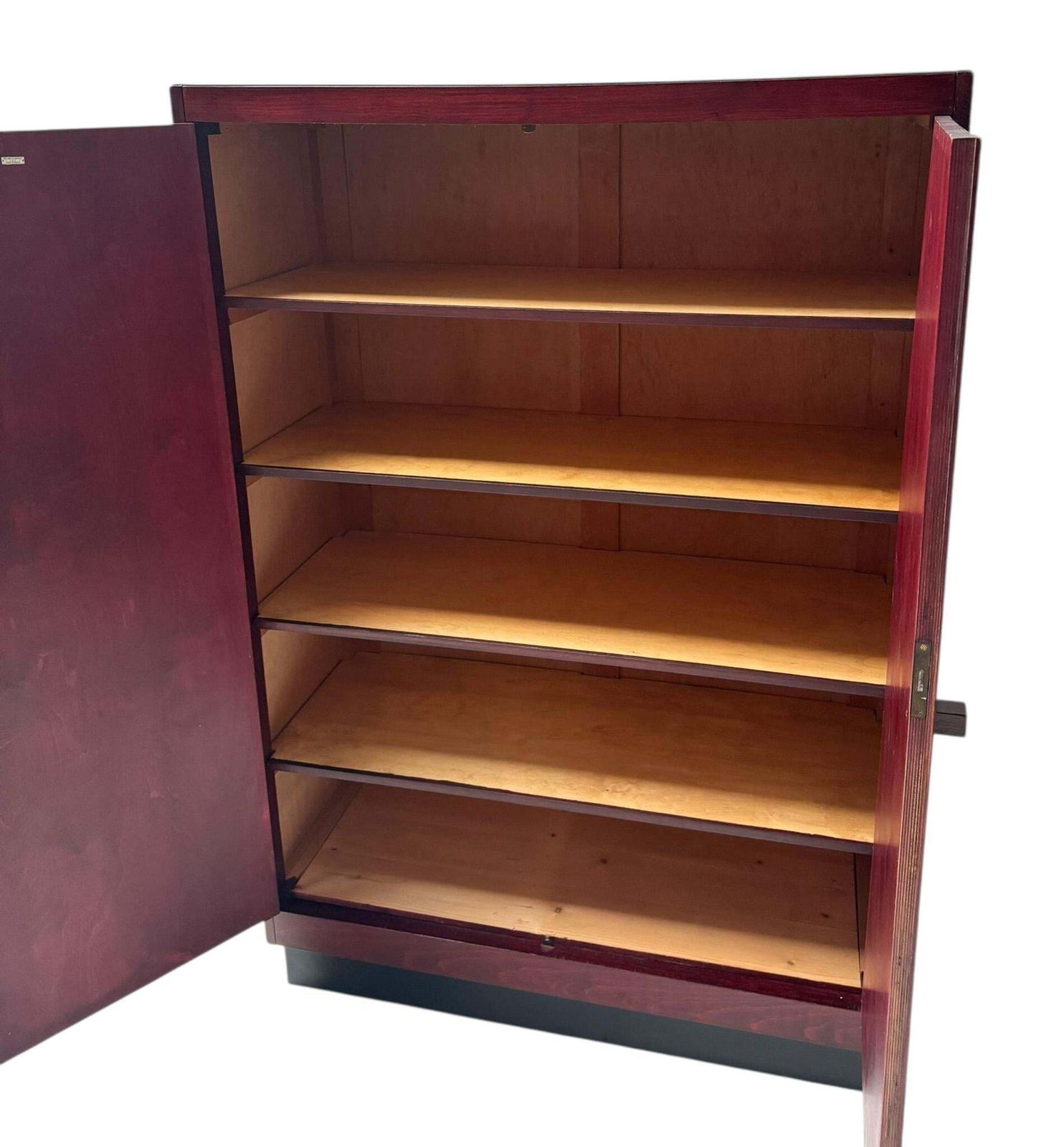 Art Deco Modernist Armoire By A.H. Jansen For L.O.V. Oosterbeek, 1920s photo Furniture