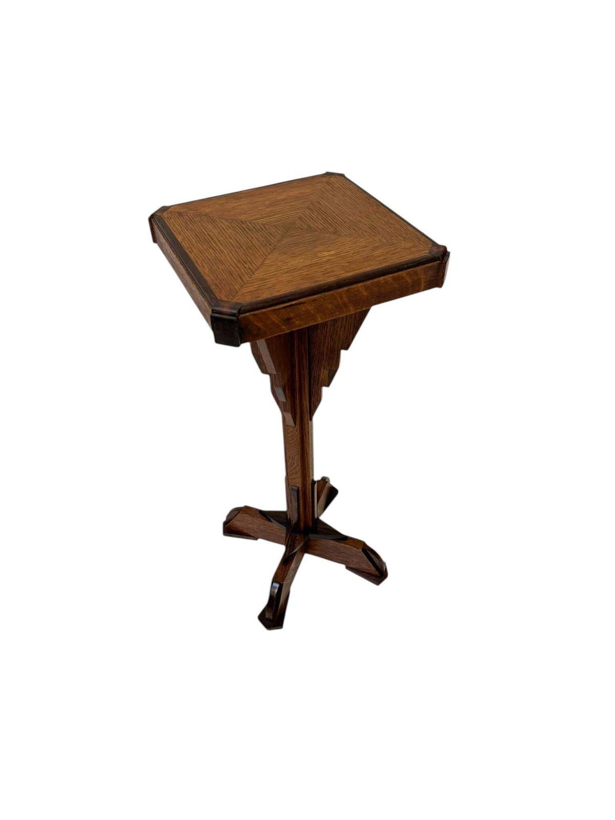 Art Deco Amsterdamse School Petite Pedestal Table, 1920s photo 1282.0