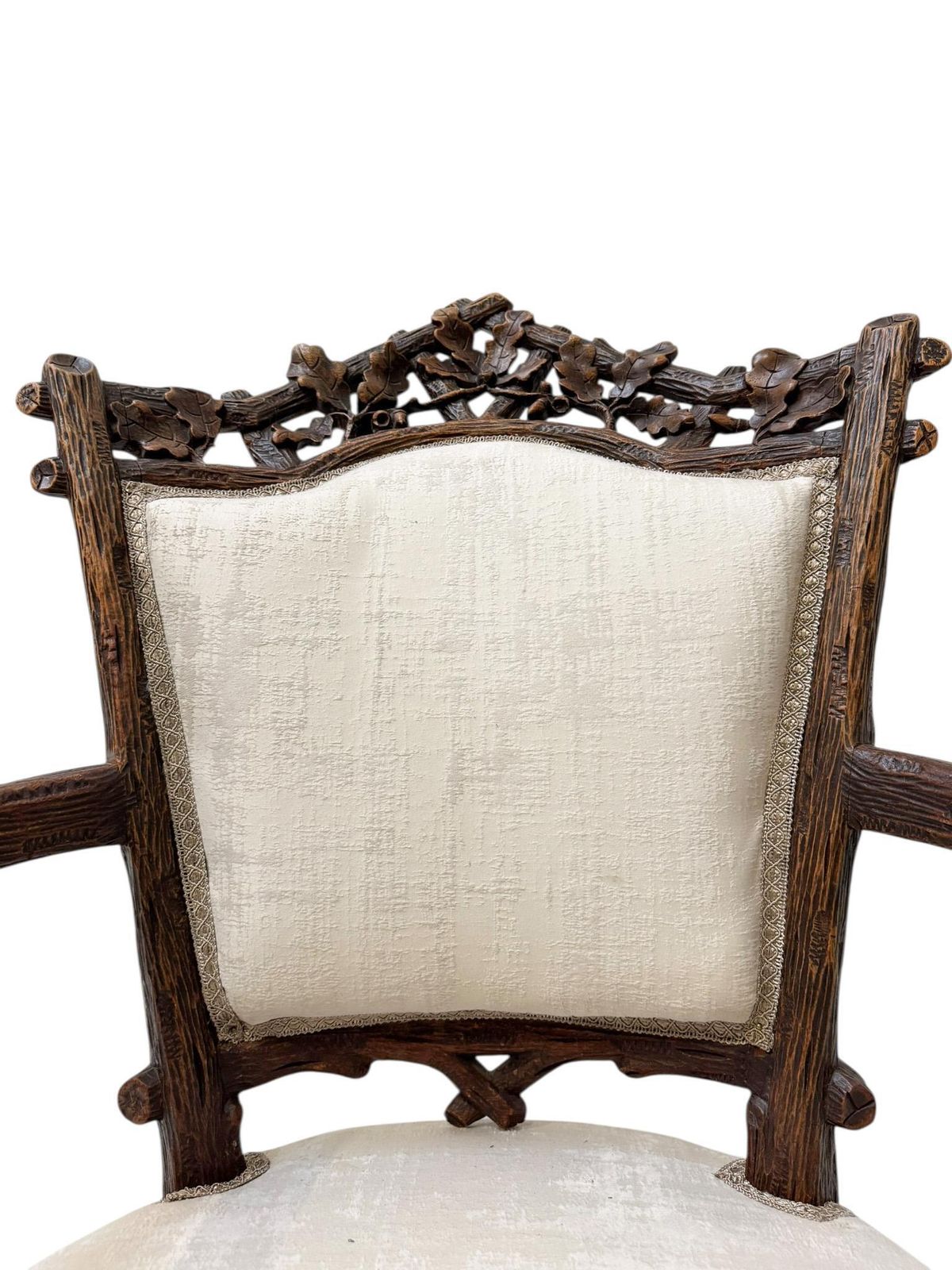 photo furniture Antique Black Forest Armchair By Matthijs Horrix For Horrix Den Haag, 1880s