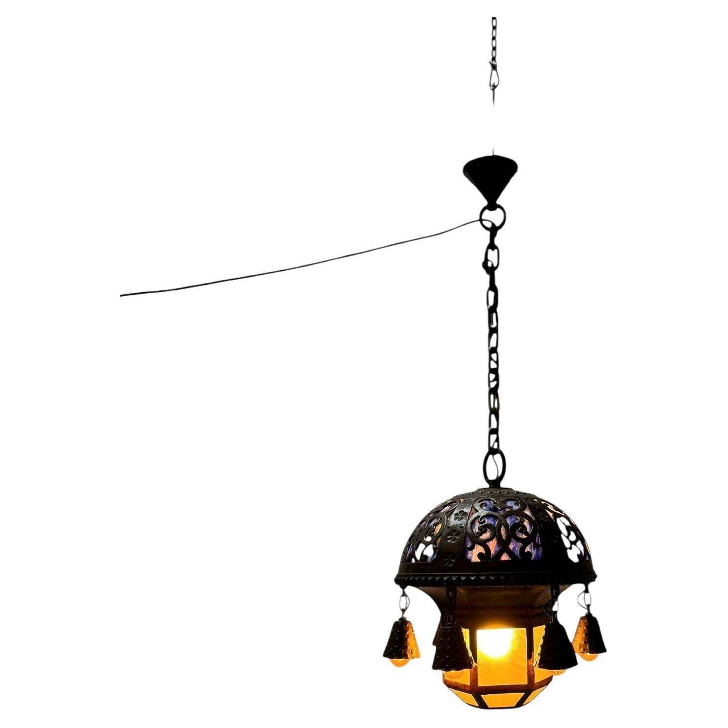 Vienna Secession Art Nouveau Chandelier Austria, 1900s