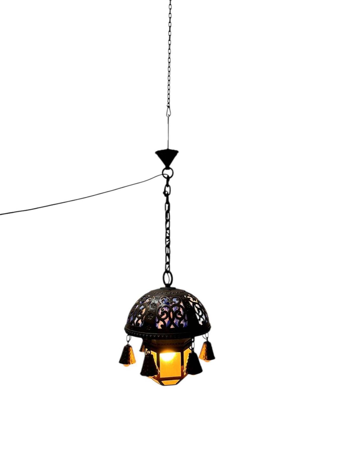 Vienna Secession Art Nouveau Chandelier Austria, 1900s photo for sale