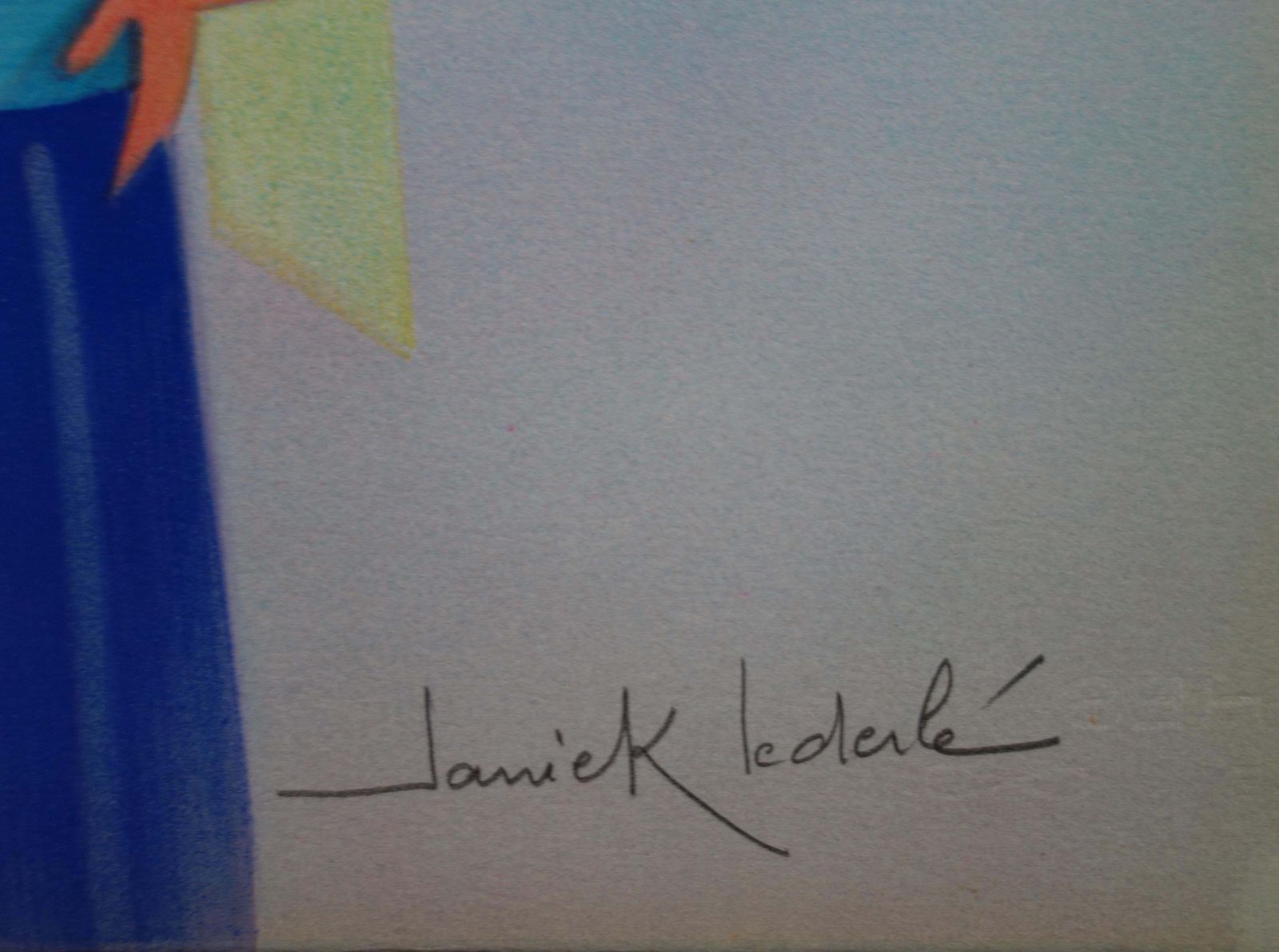 Janick Lederlewomen Of Guatemala   Original Handsigned Lithograph photo furniture