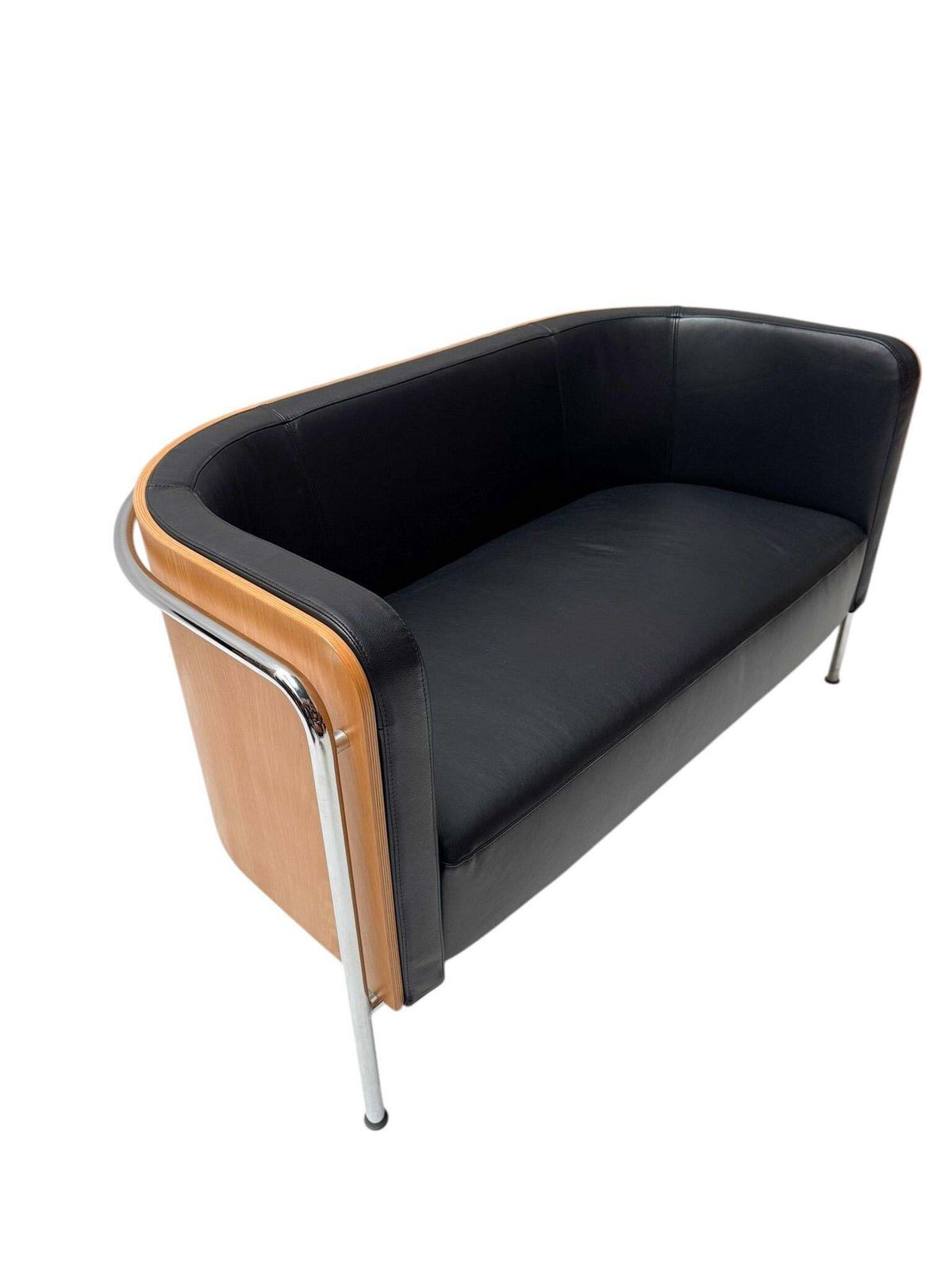 Bauhaus Style S3002 Tub Sofa By Christoph Zschoke For Thonet, 2000s photo furniture