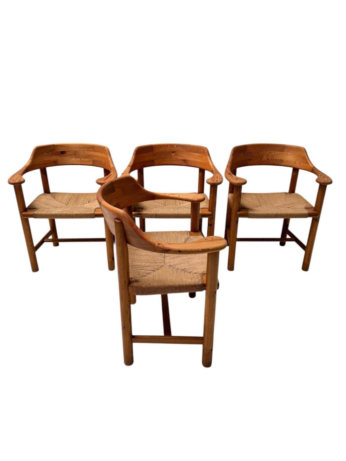 Four Mid Century Modern Armchairs By Rainer Daumiller, 1970s photo vinterior