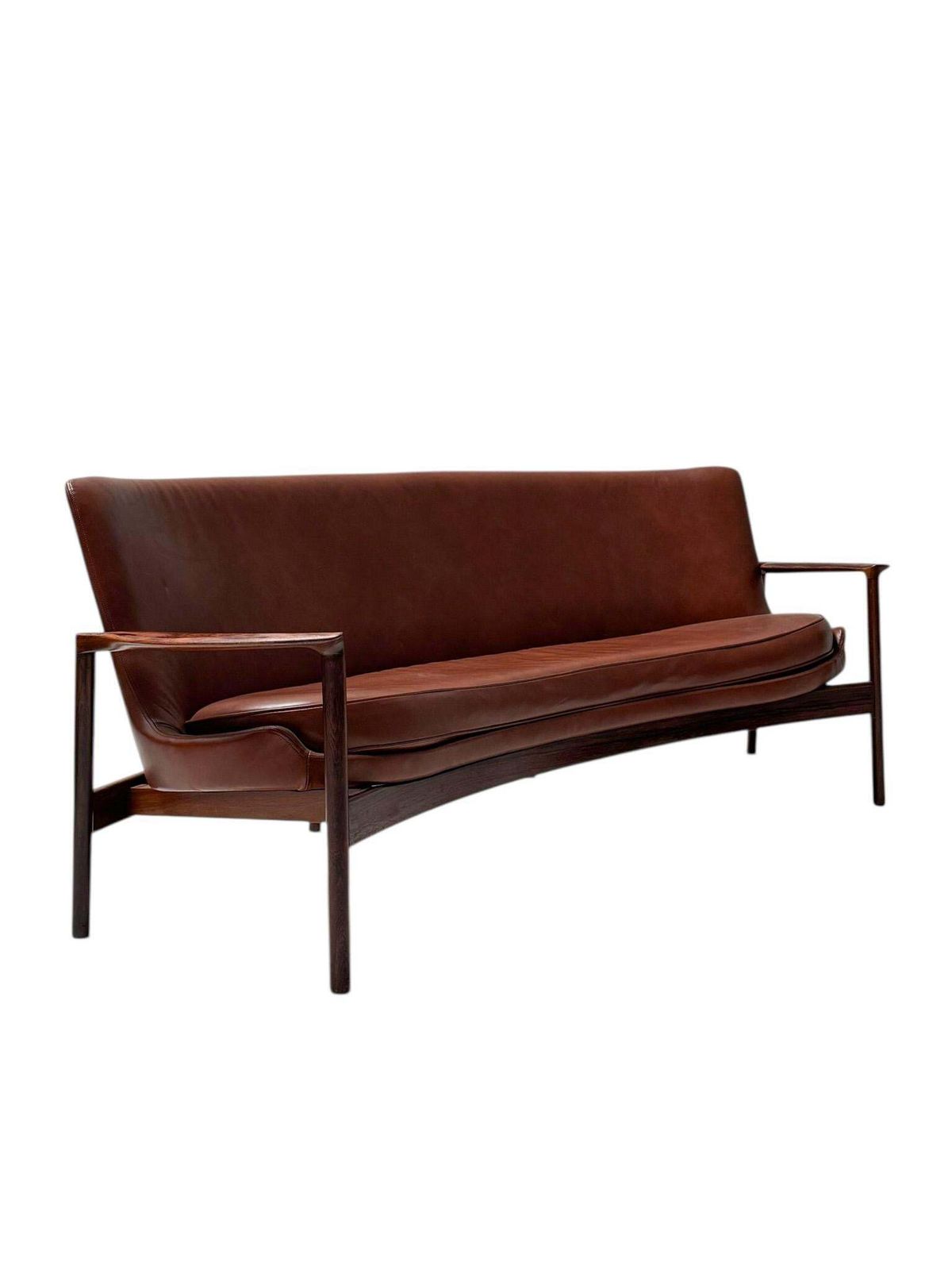 Mid Century Modern Sofa Or Bench By Ib Kofod Larsen For Frõscher, 1970s photo furniture