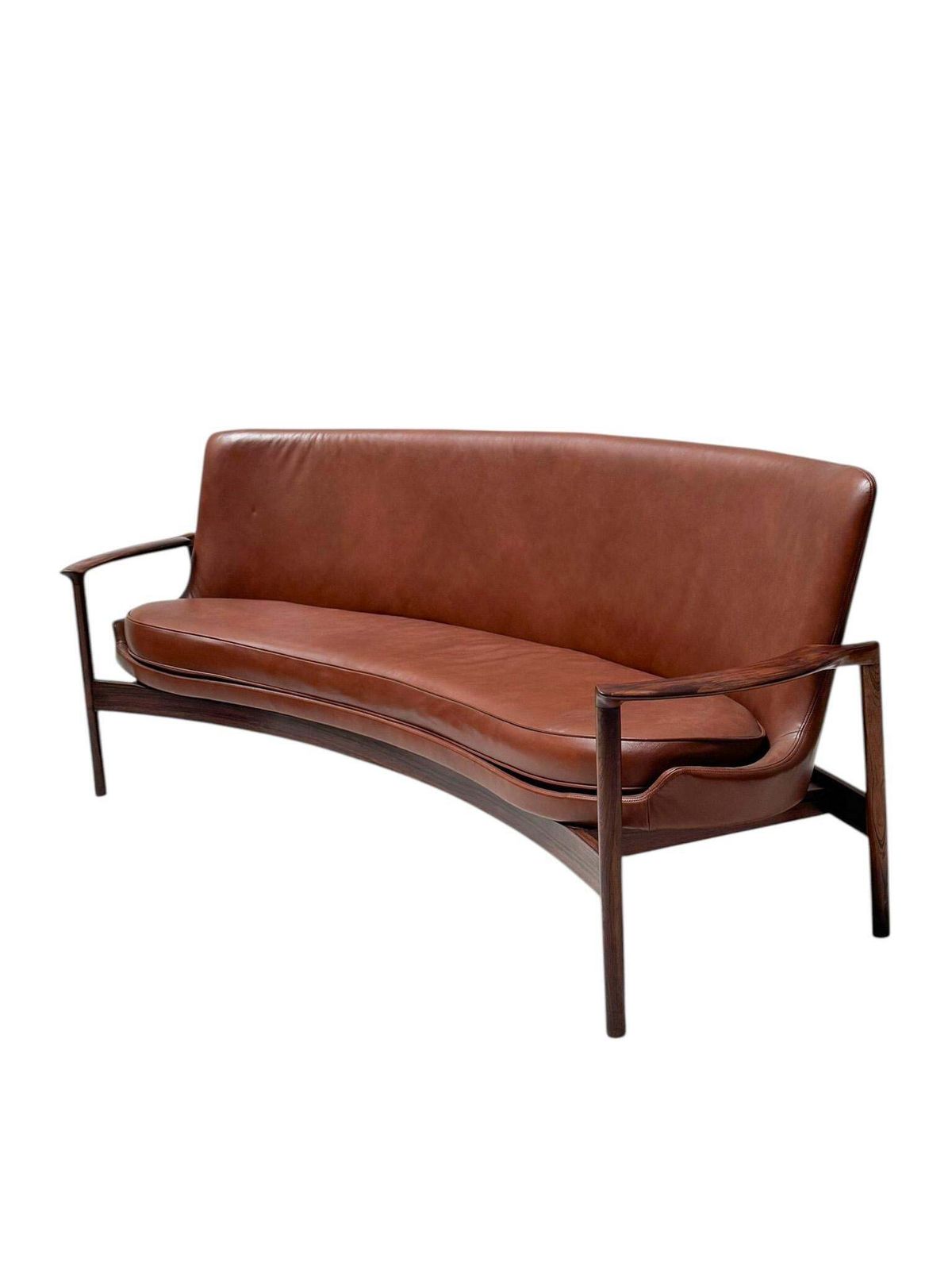 Mid Century Modern Sofa Or Bench By Ib Kofod Larsen For Frõscher, 1970s photo 7071.0