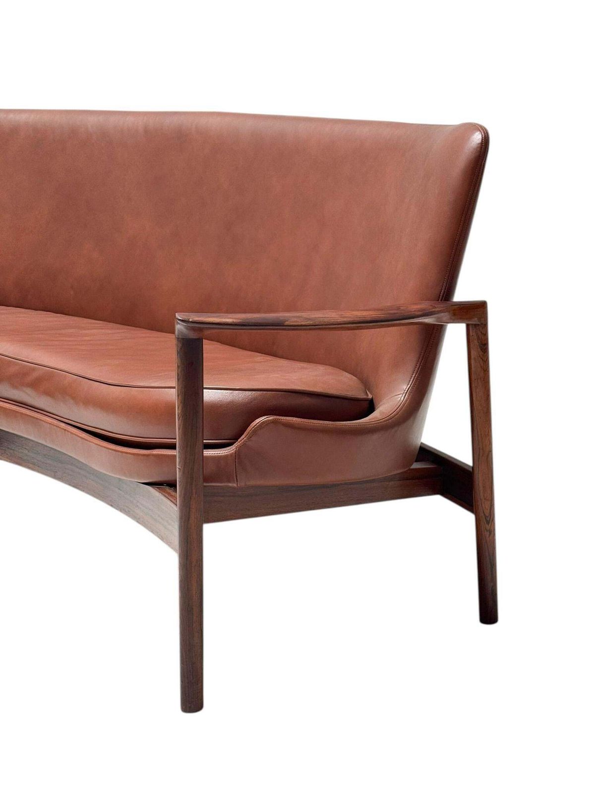 photo buy Mid Century Modern Sofa Or Bench By Ib Kofod Larsen For Frõscher, 1970s