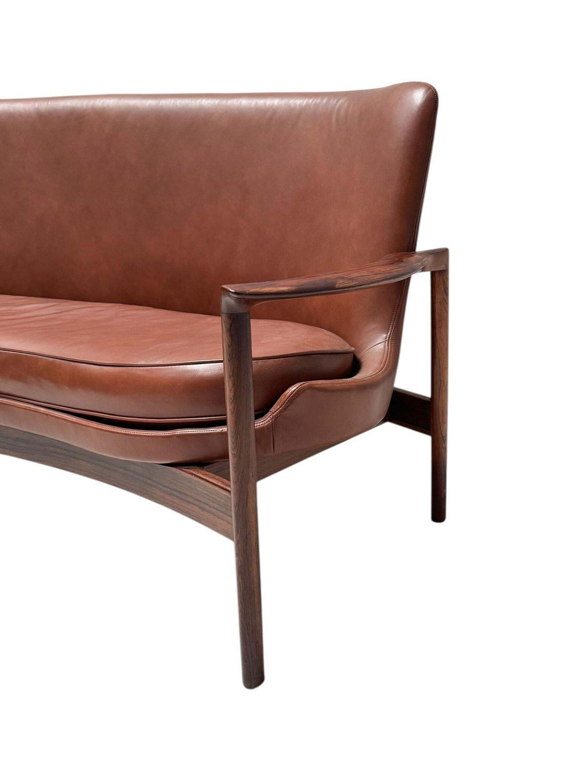 photo vintage Mid Century Modern Sofa Or Bench By Ib Kofod Larsen For Frõscher, 1970s