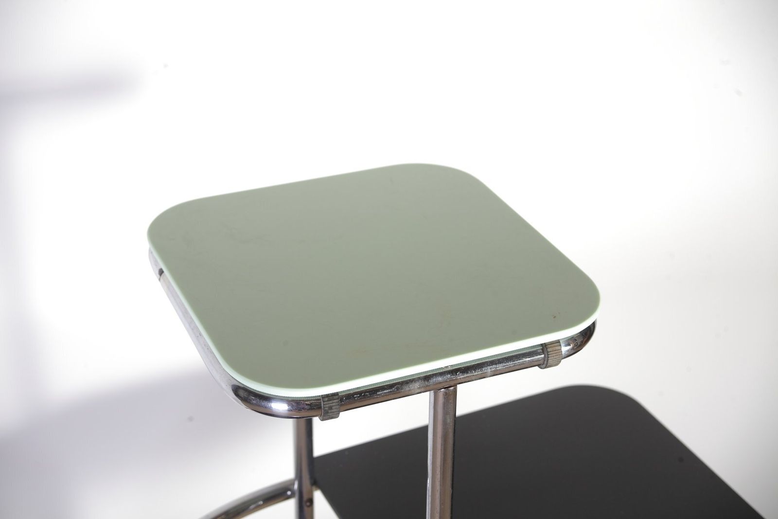 Tubular Chrome Flower Stand By Hynek Gottwald, 1940s photo furniture