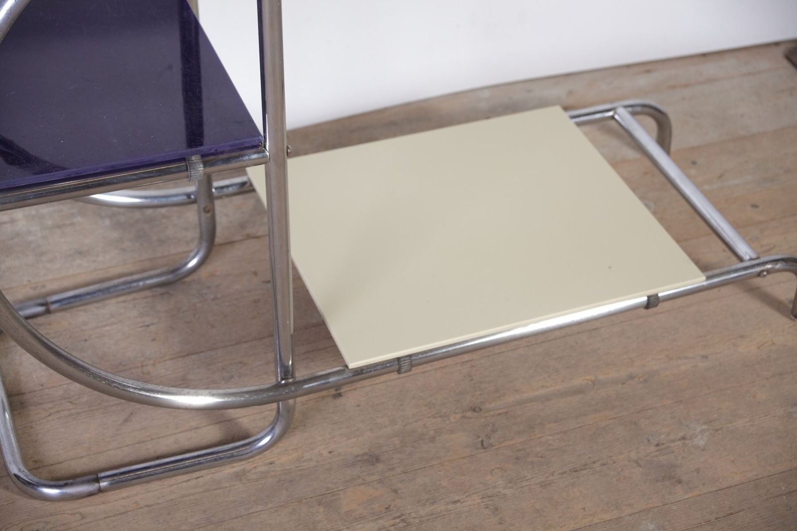 Tubular Chrome Flower Stand By Hynek Gottwald, 1940s photo 477.0