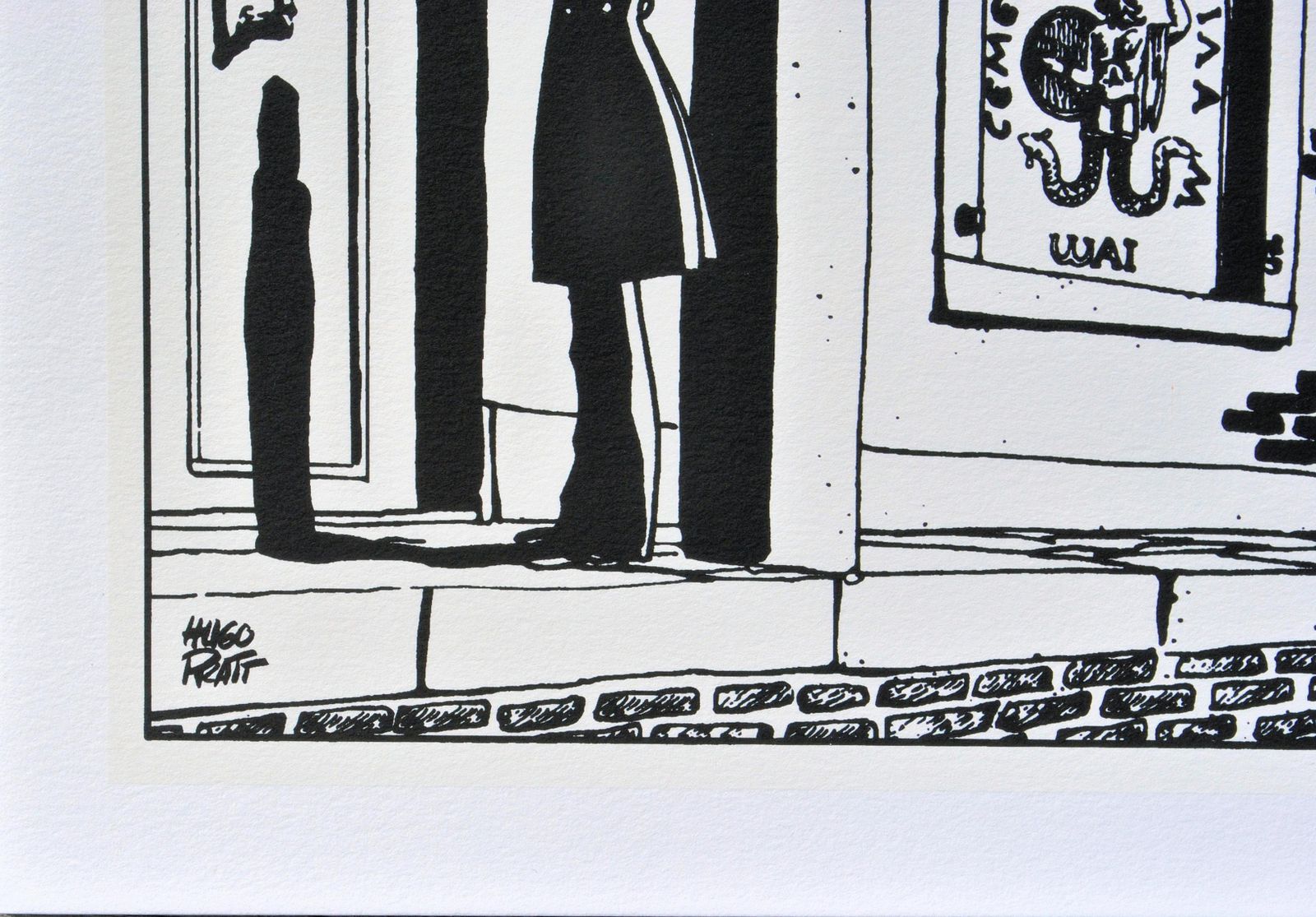 Hugo Prattcorto Maltese : Venice By Night  Large Original Screenprint Ltd /3002020 photo Art