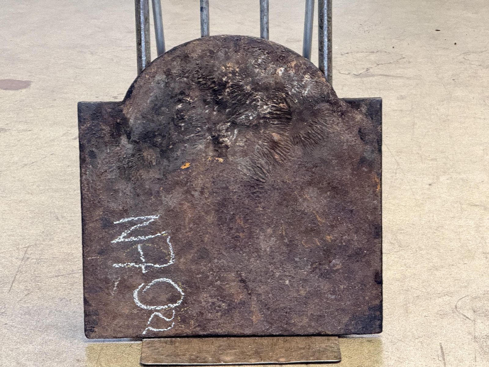 photo buy French 'Arms Of Lorraine' Fireback, Louis XV Period