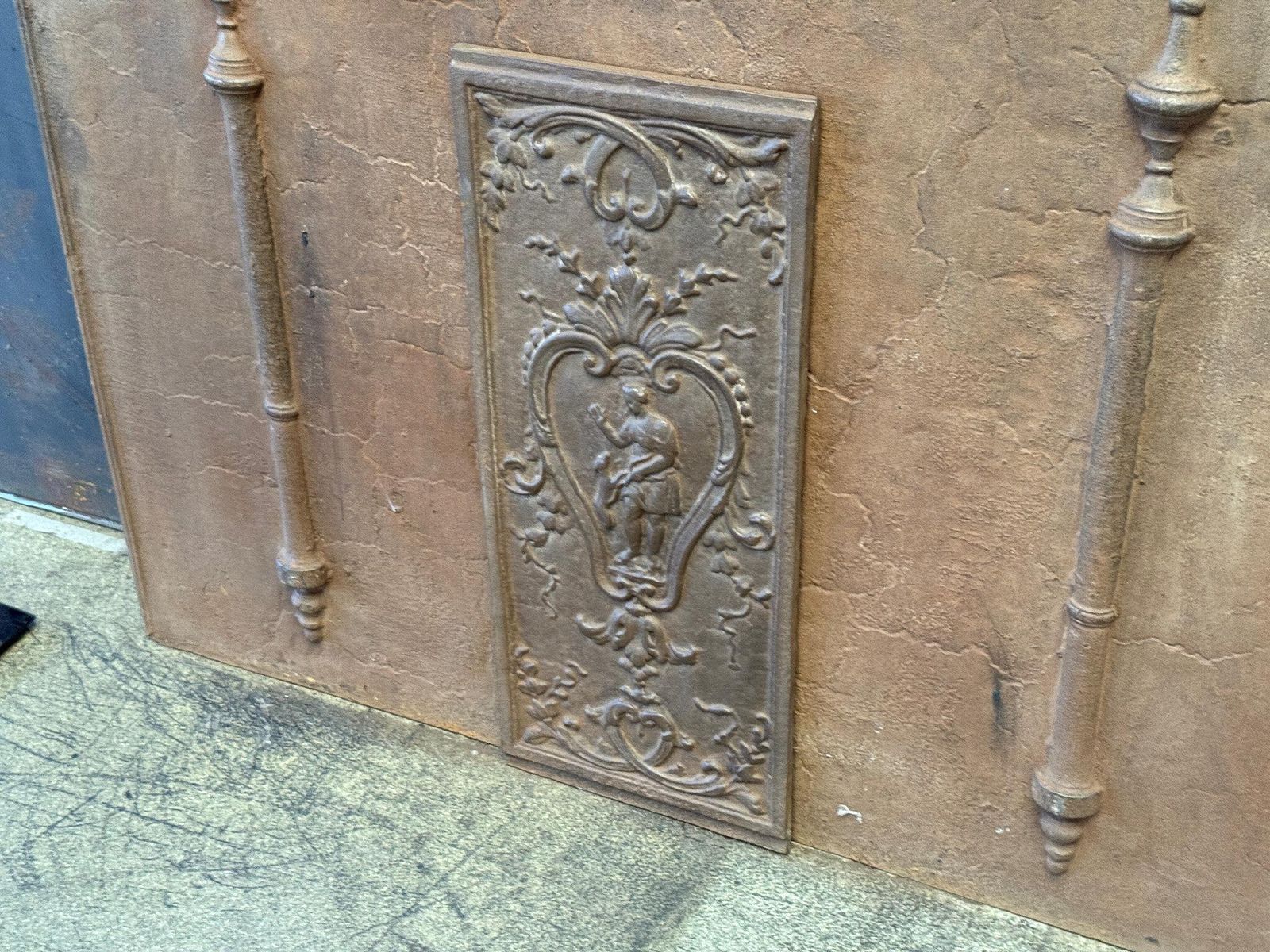 French 'Diana' Fireback / Backsplash, 20th Century, Napoleon III Style photo buy