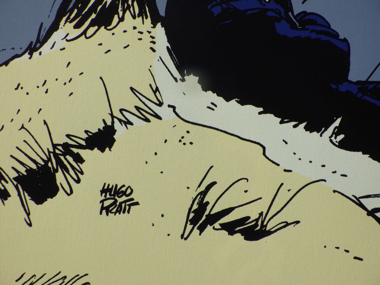 Hugo Prattcorto Maltese : On The Beach  Original Screenprint Ltd /2002025 photo 173.0