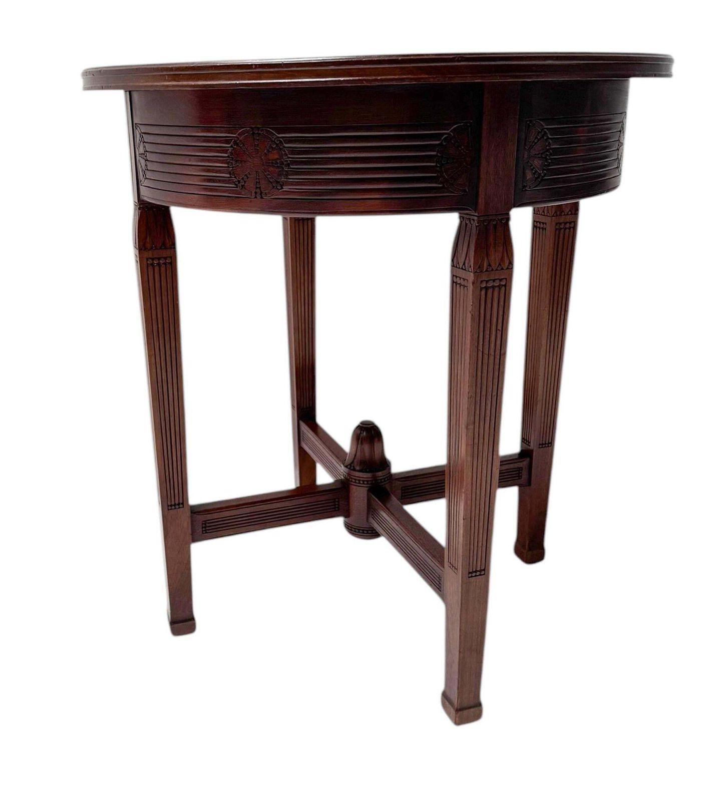 Arts & Crafts Side Table By Johann Georg Van Caspel For H.F. Jansen & Zonen photo Furniture