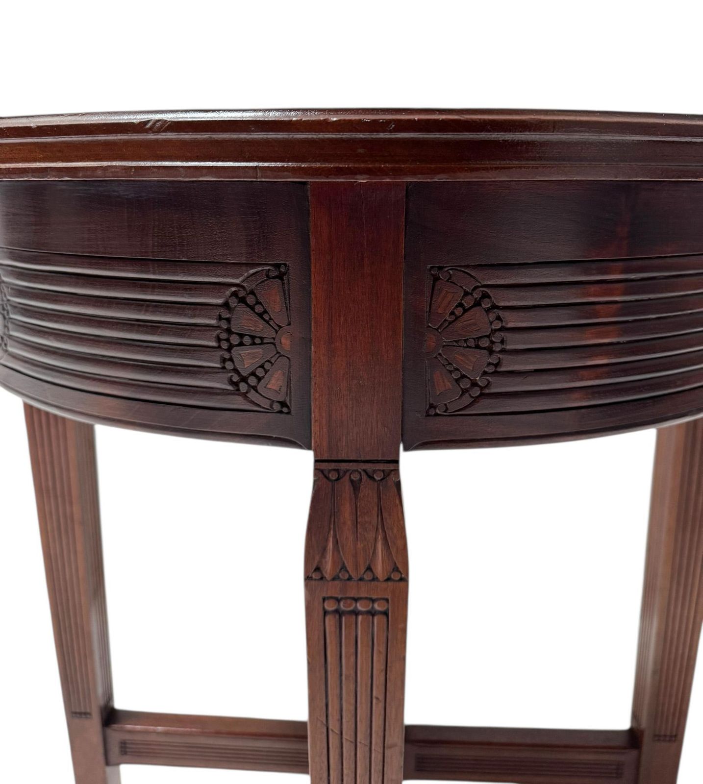 Arts & Crafts Side Table By Johann Georg Van Caspel For H.F. Jansen & Zonen photo vinterior