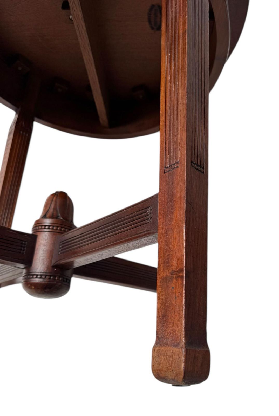 photo for sale Arts & Crafts Side Table By Johann Georg Van Caspel For H.F. Jansen & Zonen