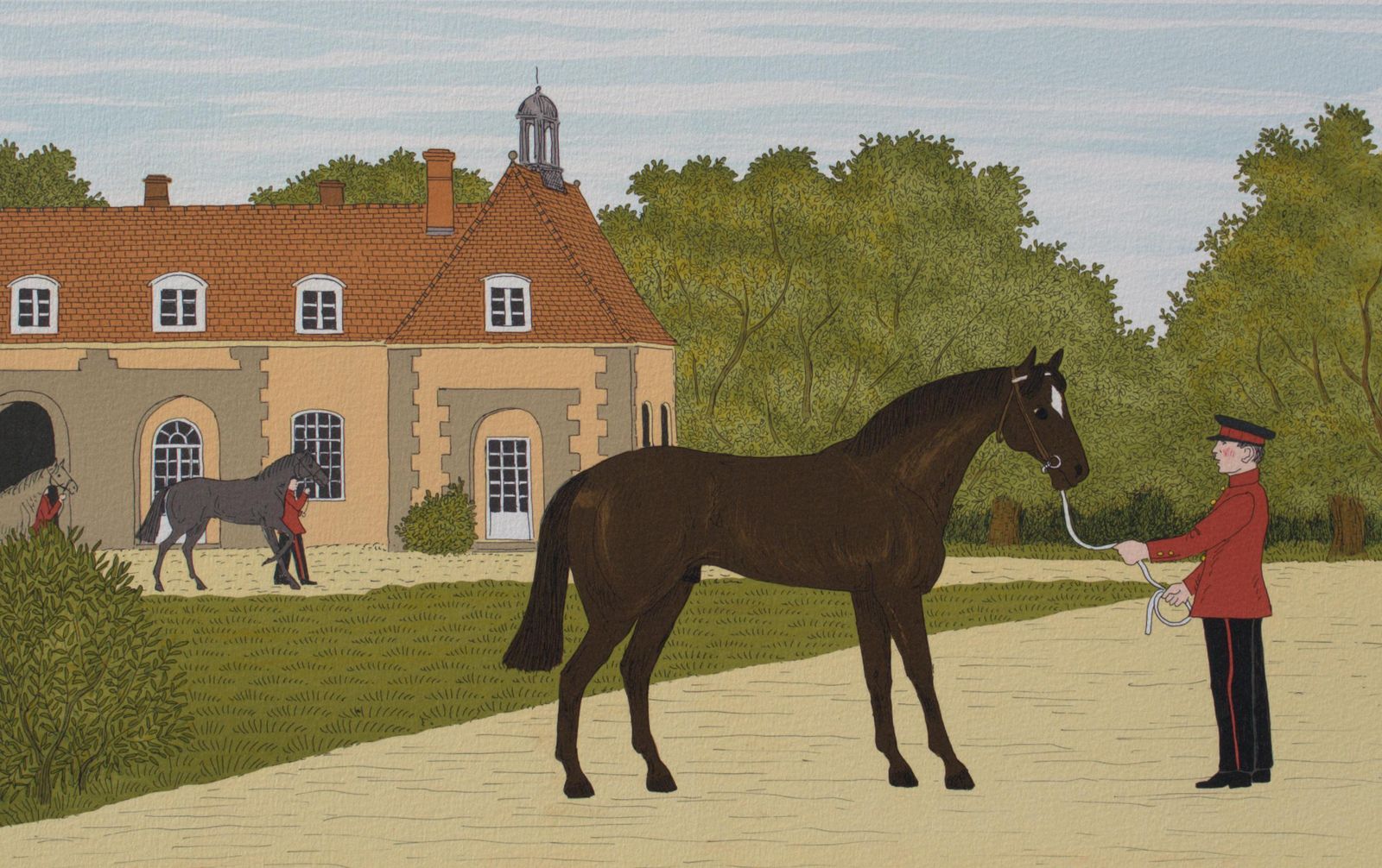 Vincent Haddelseyhorse : The Heel   Original Lithograph, Handsigned & Ltd /1001974 photo for sale