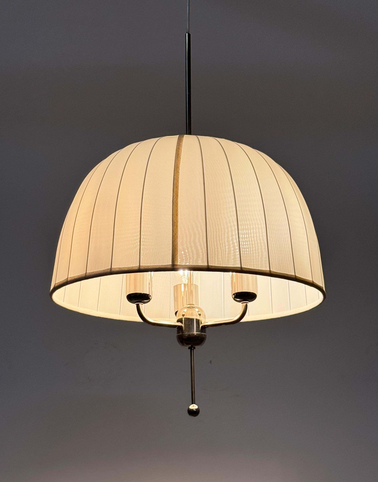 photo furniture Hans Agne Jakobsson Pendant 'Carolin' Model T549/3 Chromed