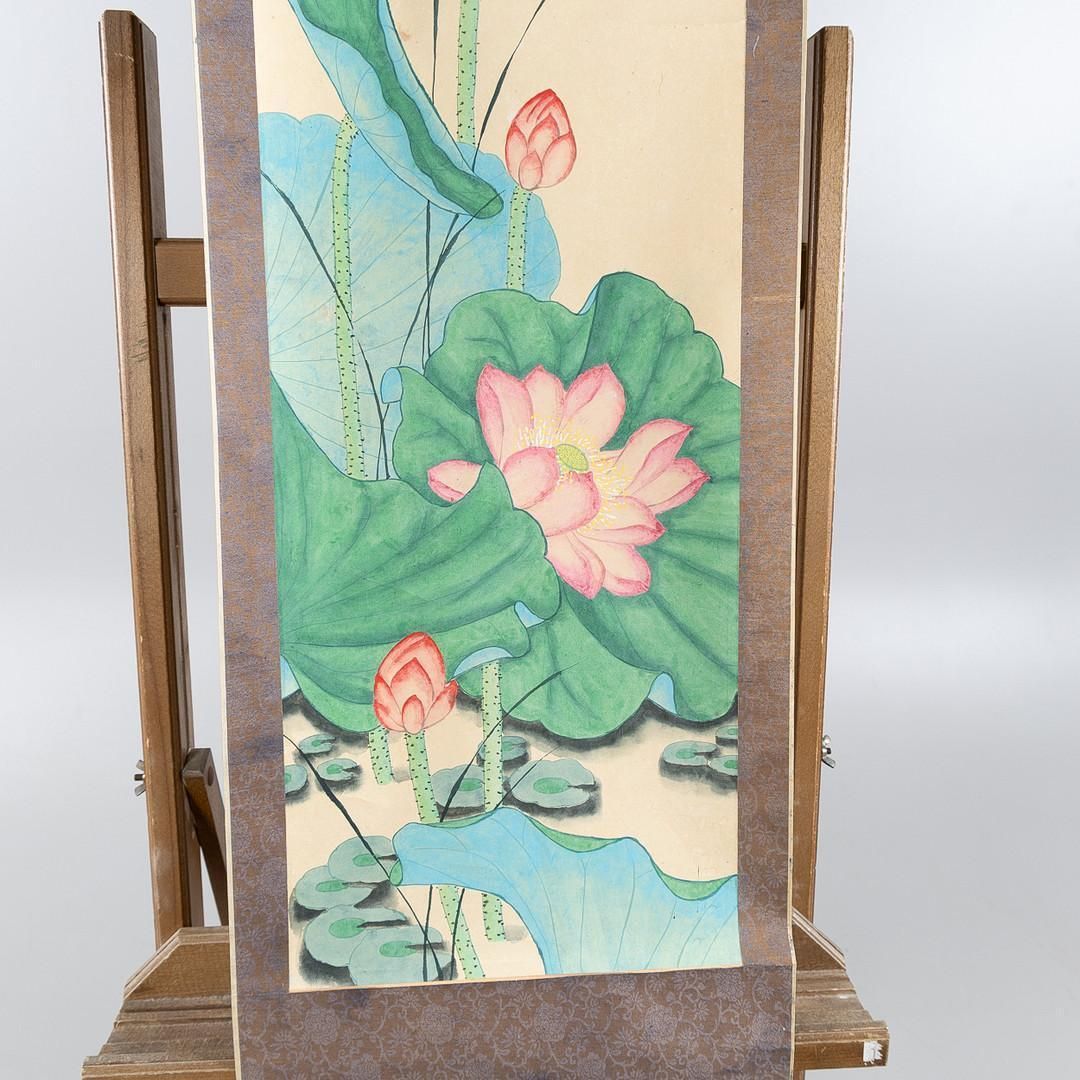 Set Of Two Chinese Scroll Painting photo buy