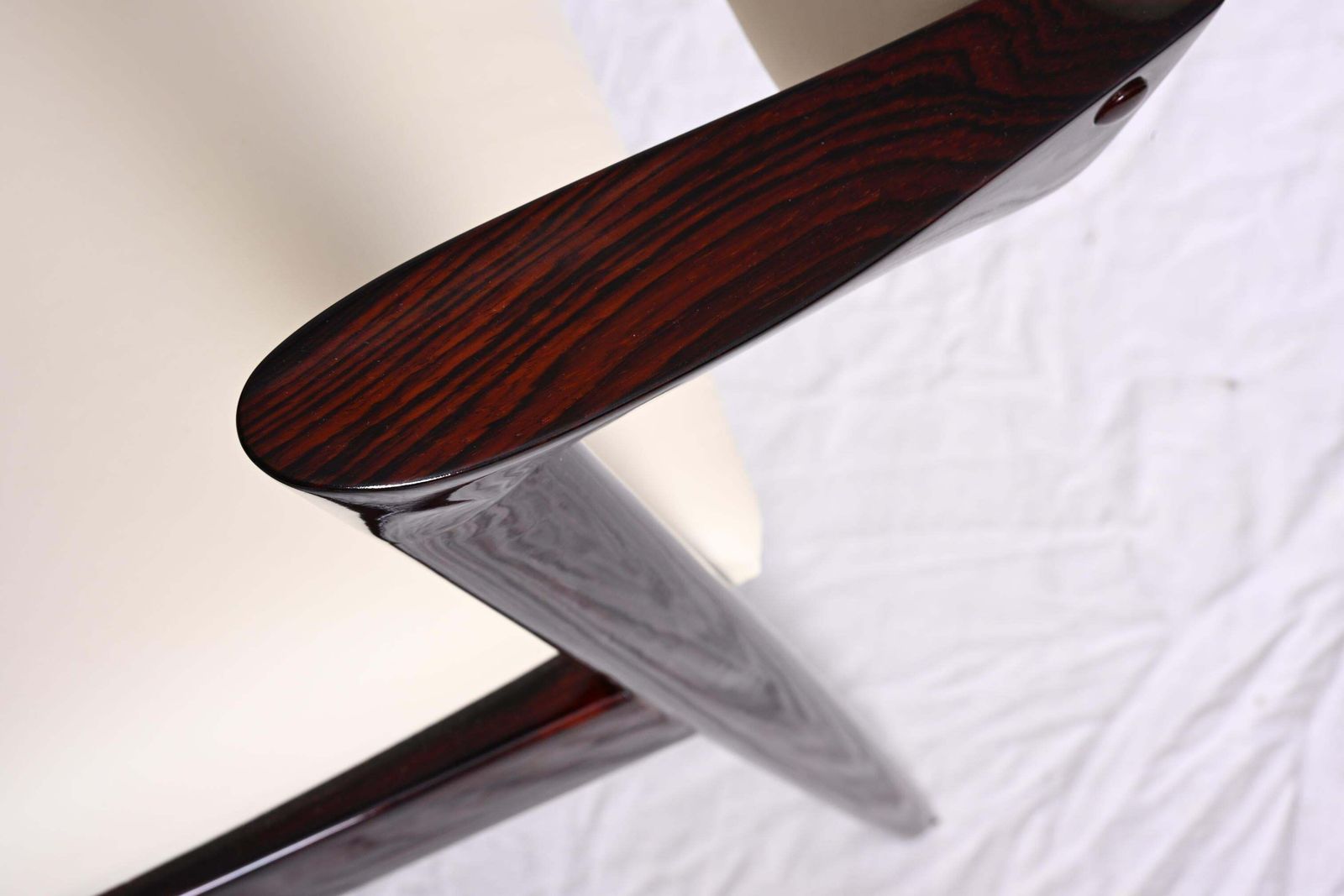 Hardwood And Leather Chairs By Kai Kristiansen Model 42 photo buy