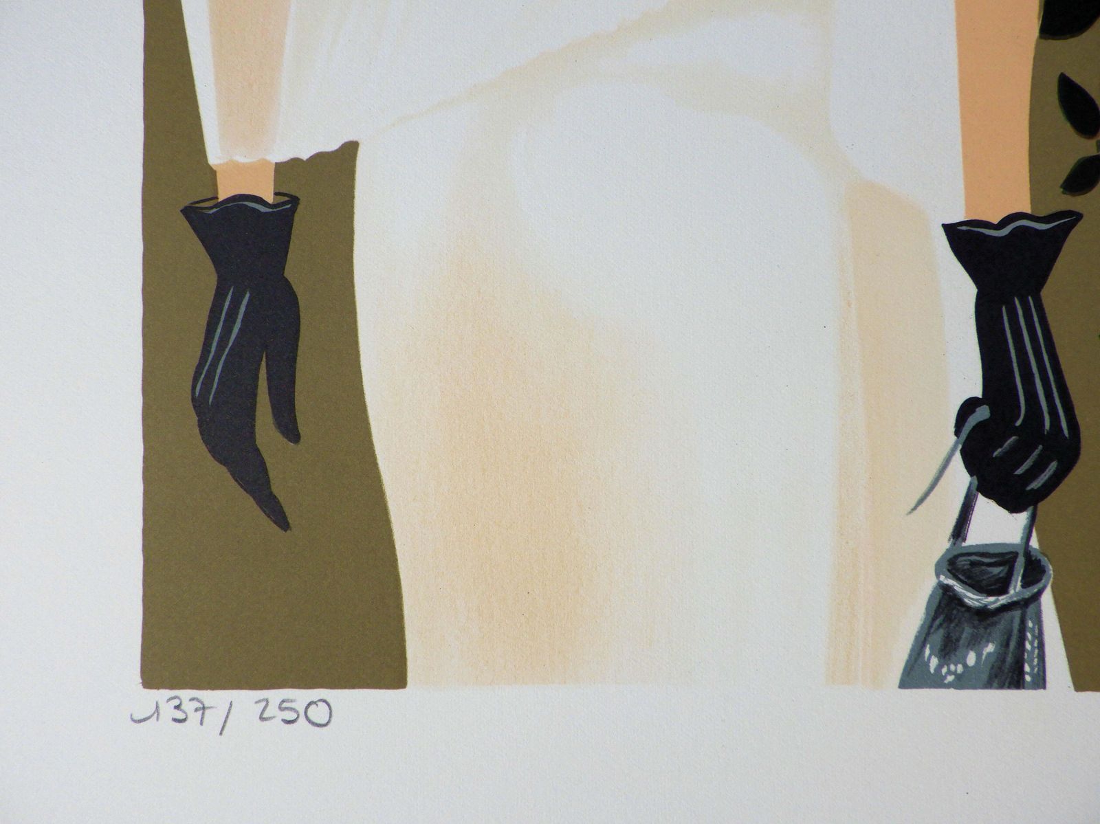 Serge Vergezvenice : Beautiful Woman   Original Lithograph, Handsigned & Ltd /2501982 photo Art