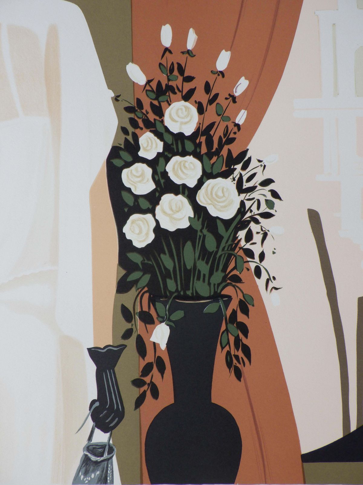 Serge Vergezvenice : Beautiful Woman   Original Lithograph, Handsigned & Ltd /2501982 photo 133.0
