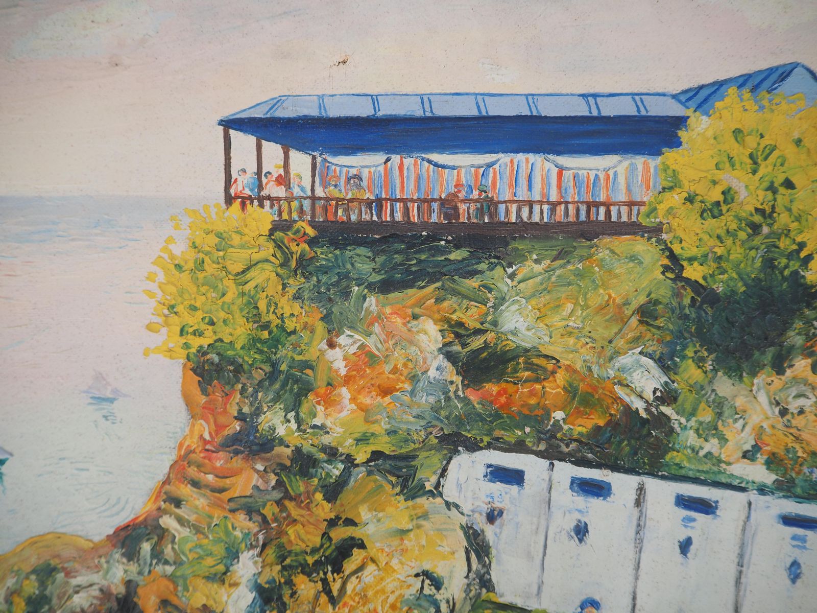 élisée Macletmediterranean Seascape Near Toulon   Oil On Canvas   Signed photo vinterior