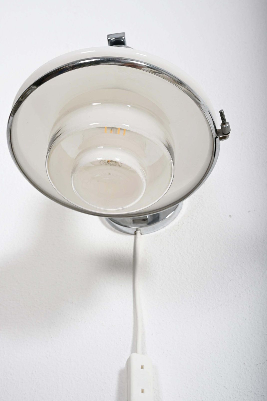 Rare Megaphos Sistrah Wall Lamp By C.F Otto Mueller photo vintage