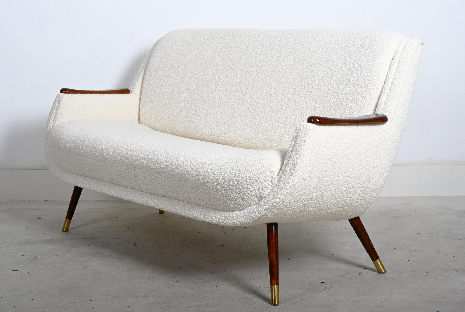 Rare French Midcentury Sofa photo vintage