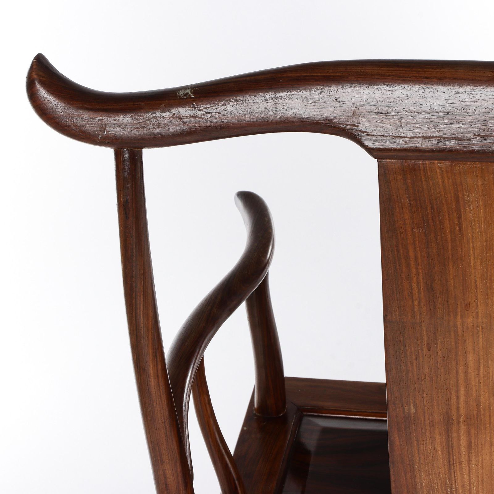 Set Of Two Chinese Huanghuali Side Chairs photo for sale
