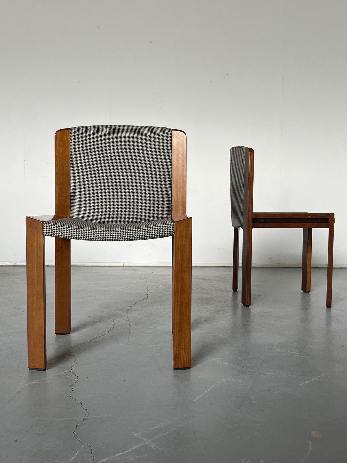 Set Of 4 ‘Model 300’ Dining Chairs By Joe Colombo For Pozzi, 1970s Italy photo 2601.0