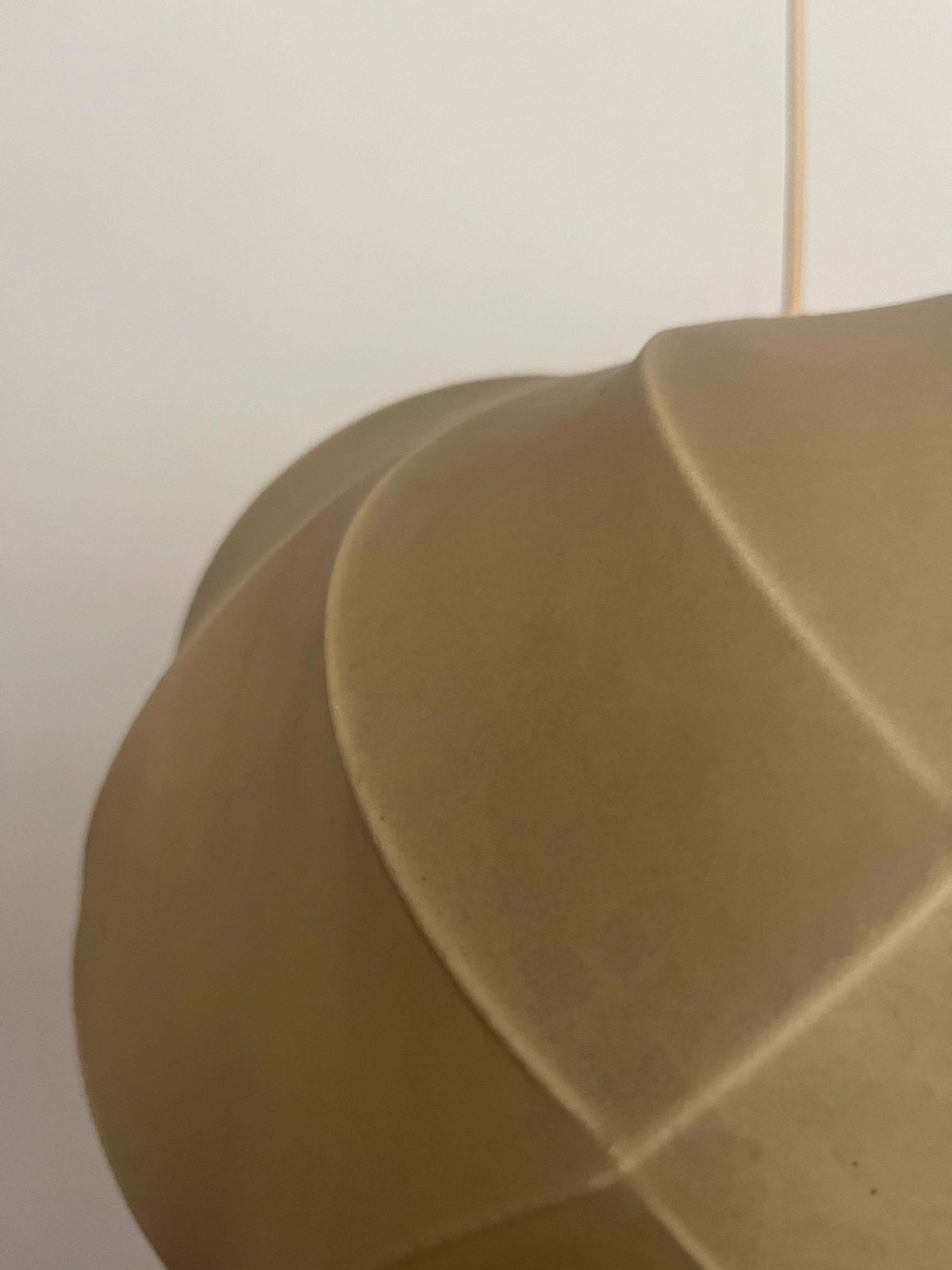 photo furniture German Mid Century Cocoon Chandelier By Friedel Wauer For Goldkant, 1960s