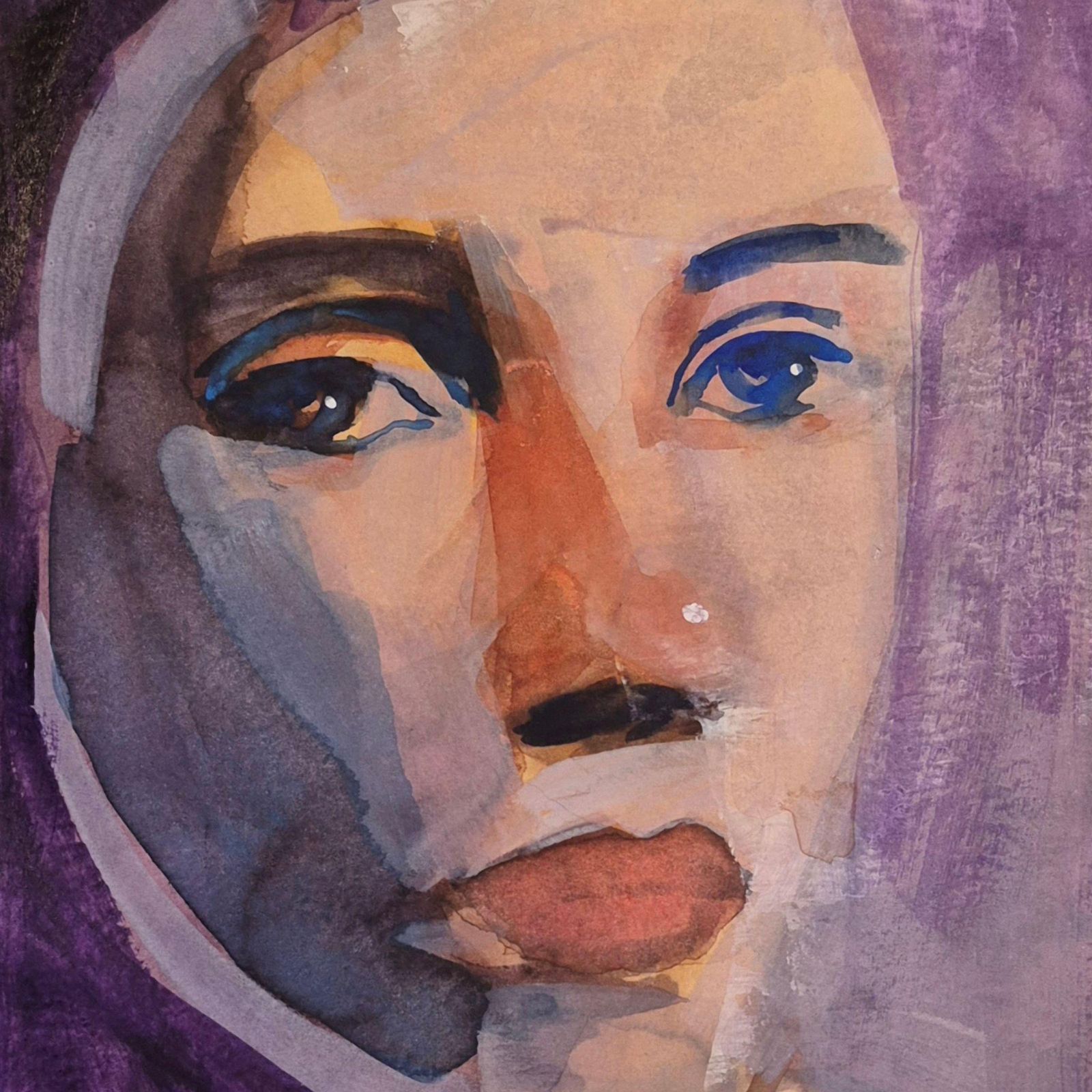 Anna Masiul Gozdeckaimprovisations, Contemporary Painting, Acrylic On Paper, Polish Artist2026 photo Art