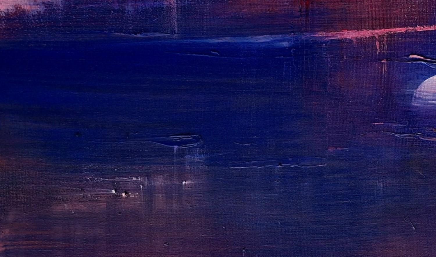Barbara Hubertlandscape. Contemporary Oil Landscape Painting, Polish Artist2025 photo for sale
