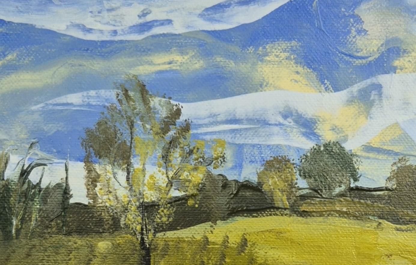Monika Rossalandscape   Contemporary Oil Painting, Polish Artist2025 photo vinterior