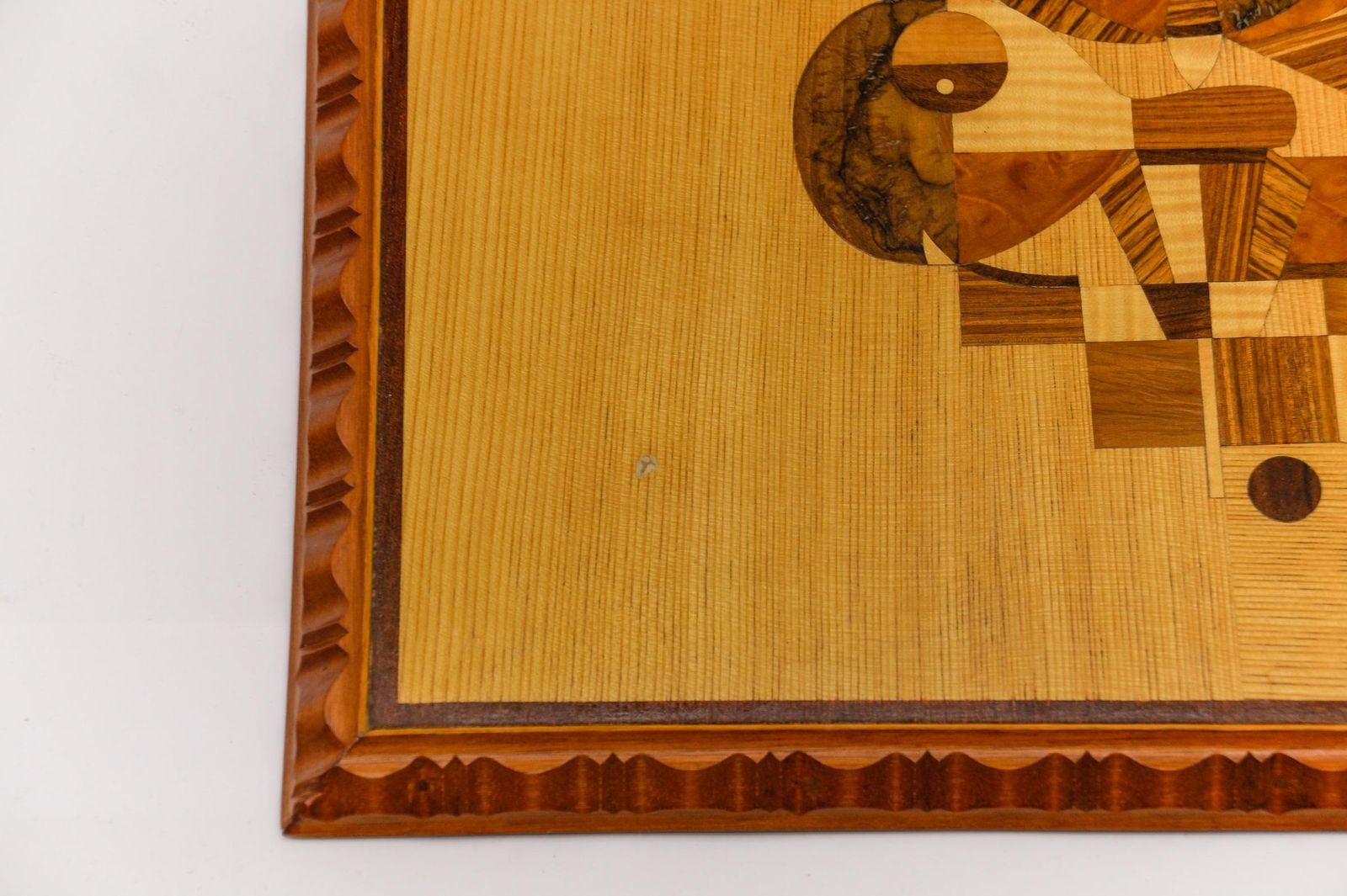 Awesome Handmade Wooden Inlays Wall Art By Artist Rene Berg, 1975 Germany photo buy