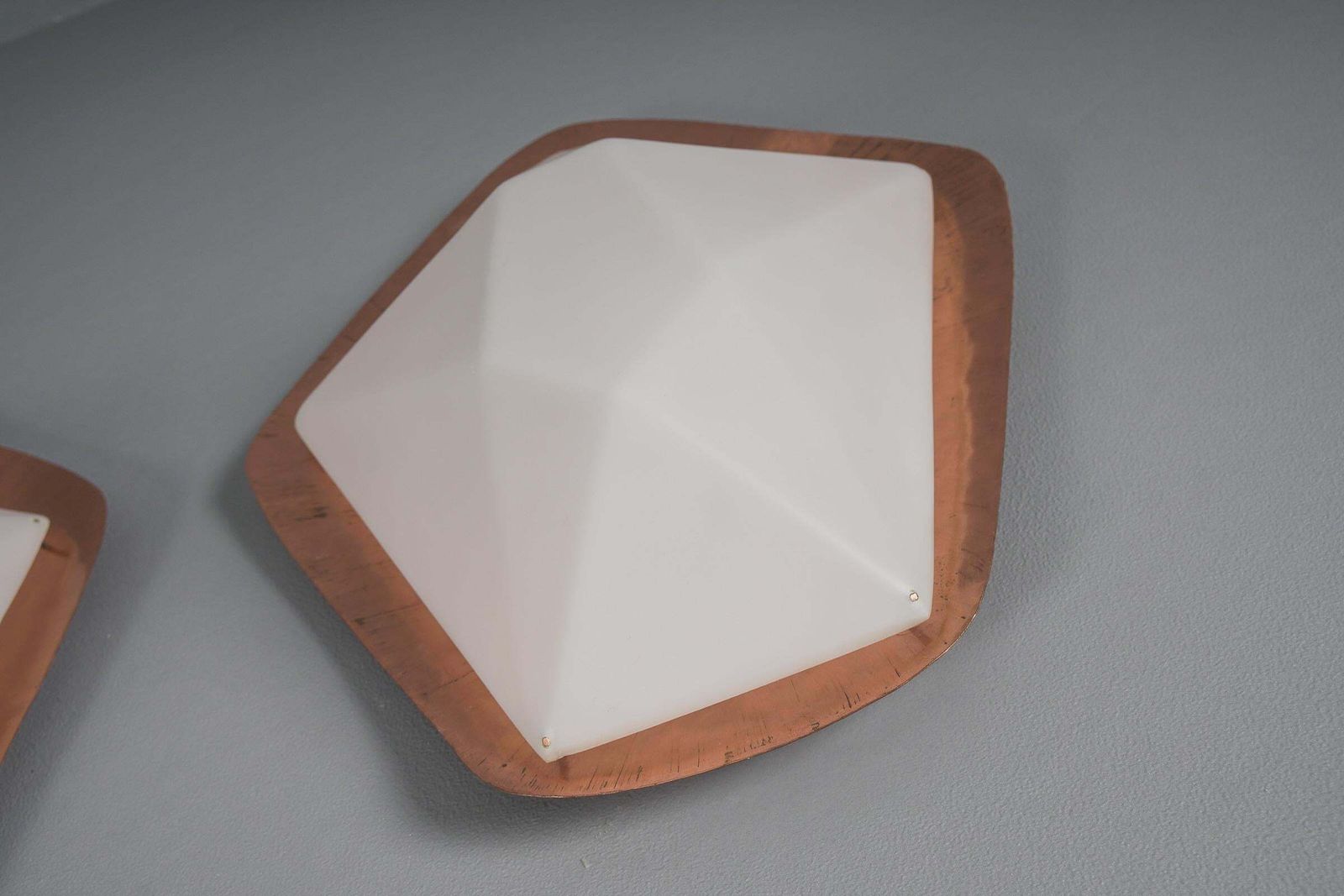 2475.0 Pair Of Rare Rudolf Steiner School Anthroposophical Wall Fixture 1960 photo