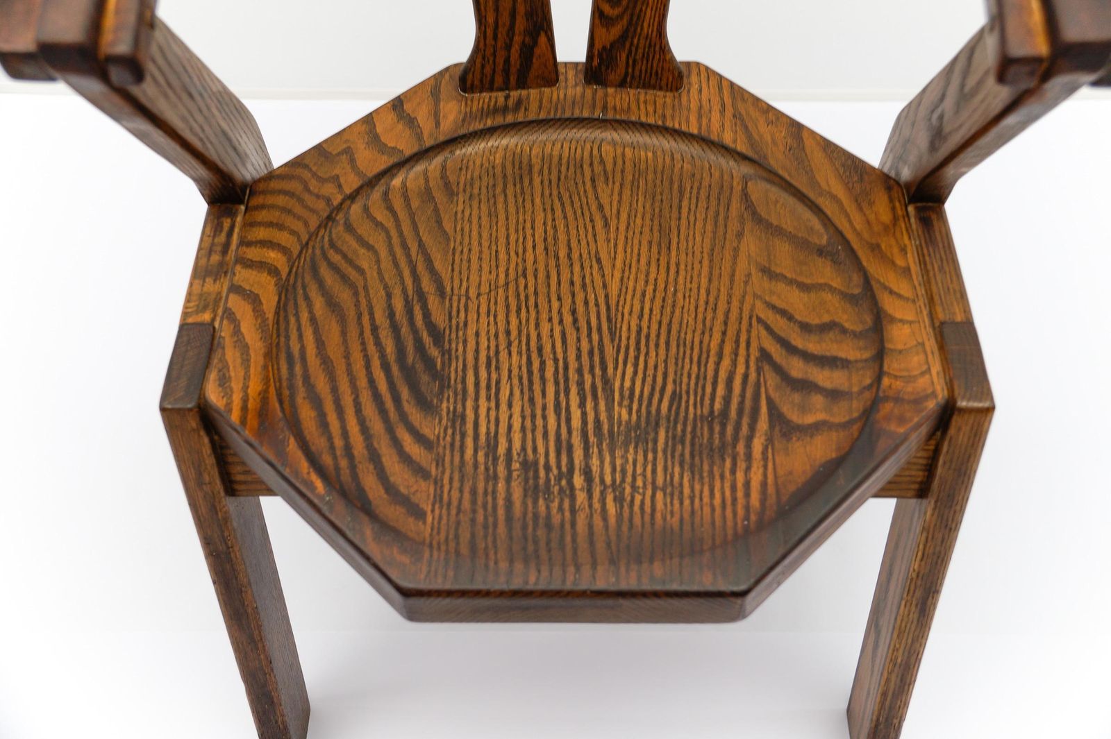 photo for sale French Provincial Oak Chair, 1960s Mid Century Modern