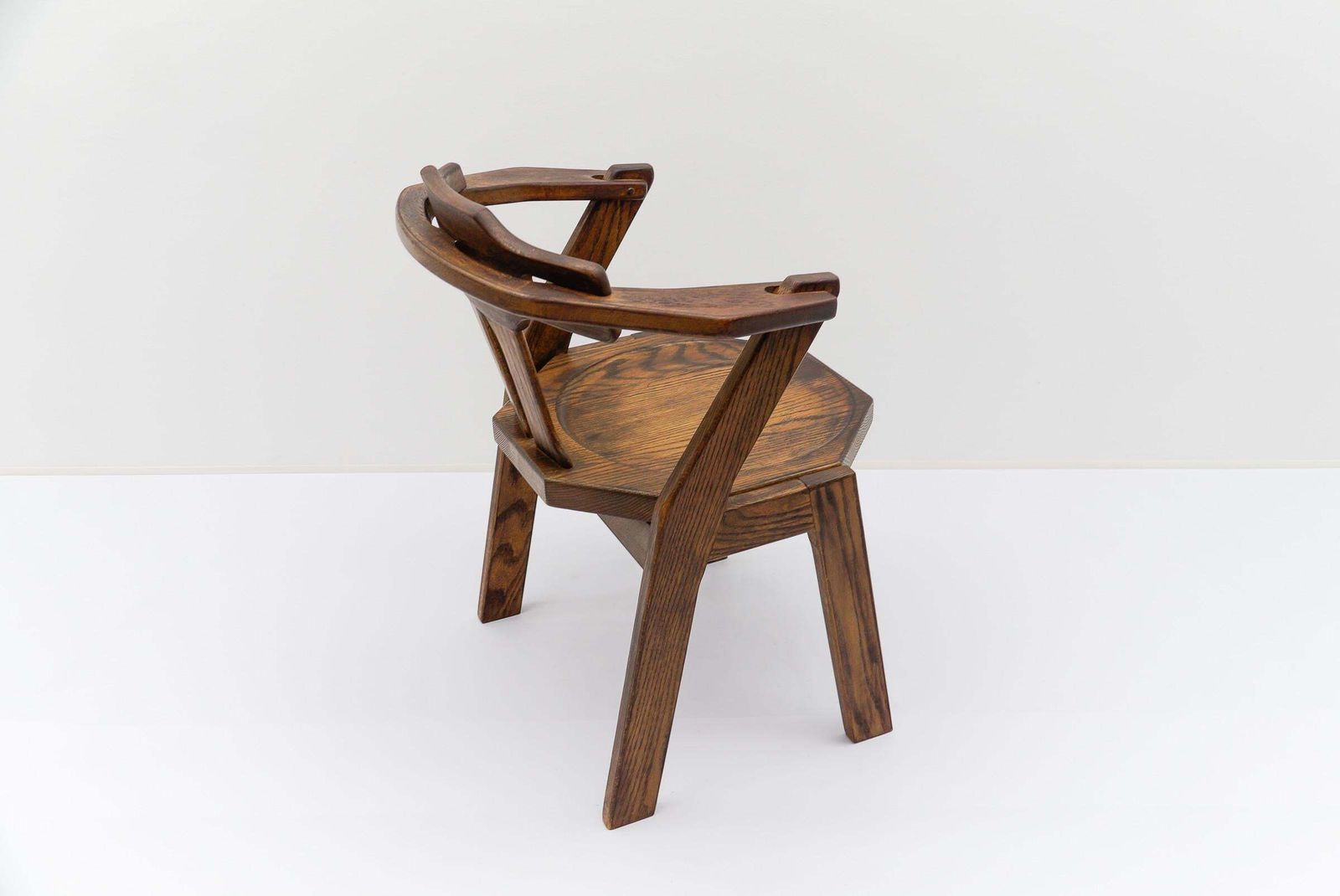 French Provincial Oak Chair, 1960s Mid Century Modern photo buy