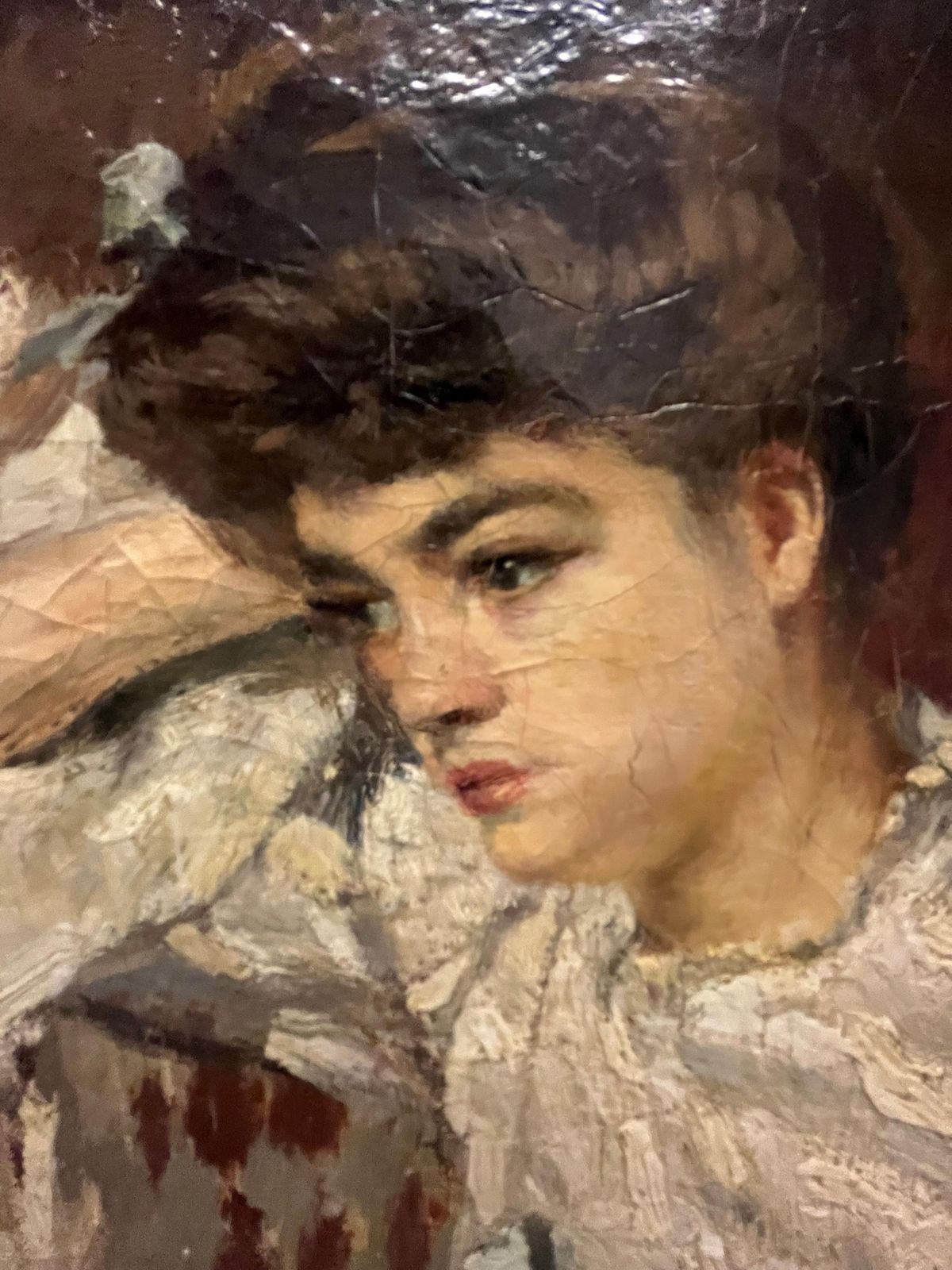 Ernest Jean Joseph Godfrinonelegant Woman In The Living Room , Impressionist, Woman, Interior, 19 Th 1898ca1898 photo 21675.0