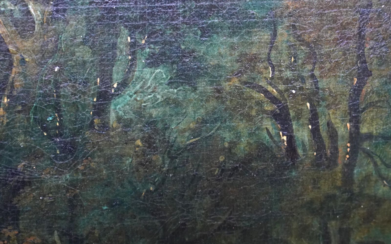 Art Woodland Scene Chapelfields, Norwich   British Old Master Oil Painting Aft Cromecirca 1820 photo