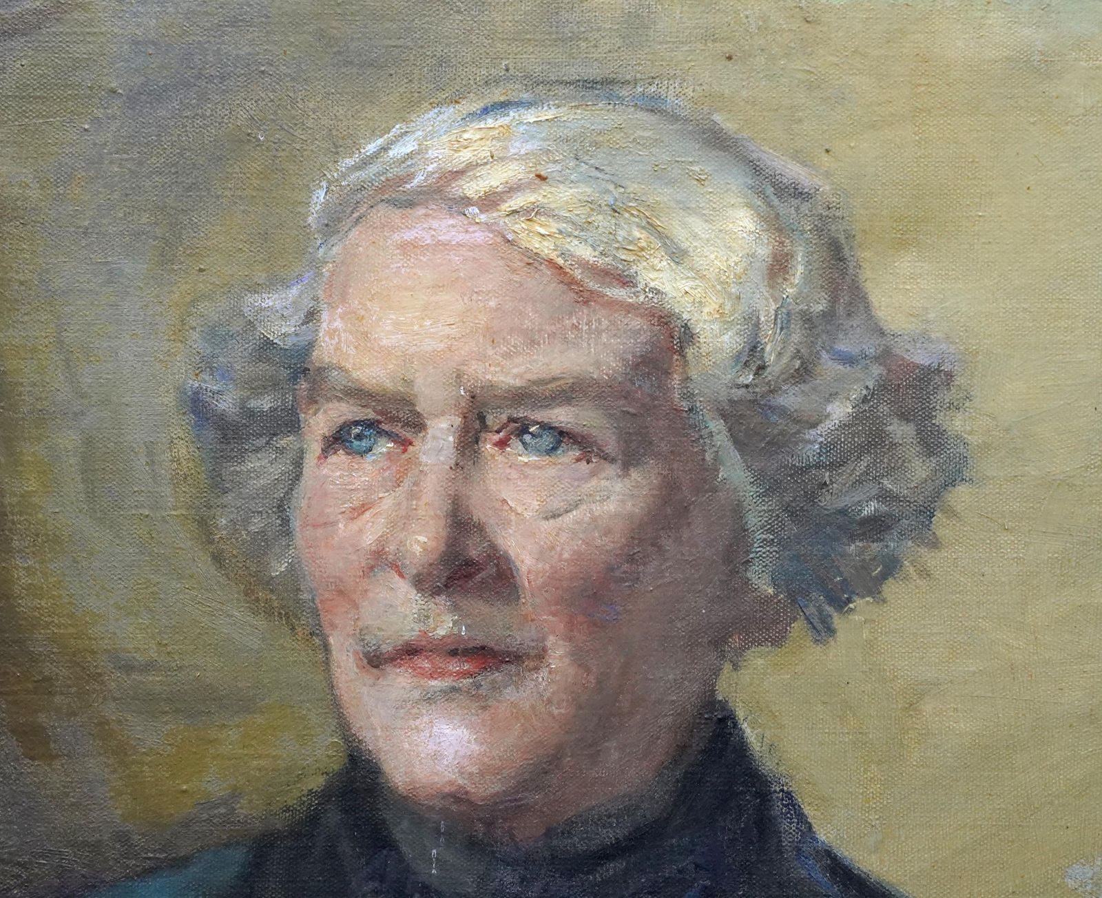 Rose Meadportrait Of Beatrice Gurney   British 1920's Impressionist Art Oil Paintingcirca 1920 photo 3059.0