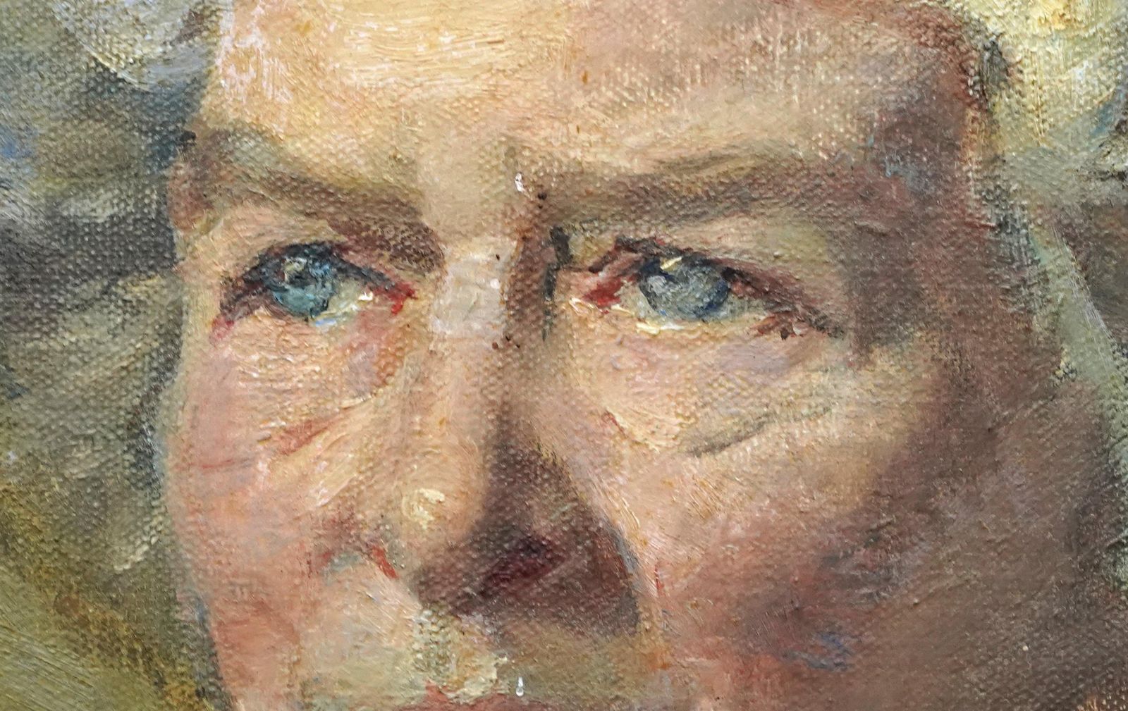 Rose Meadportrait Of Beatrice Gurney   British 1920's Impressionist Art Oil Paintingcirca 1920 photo vinterior