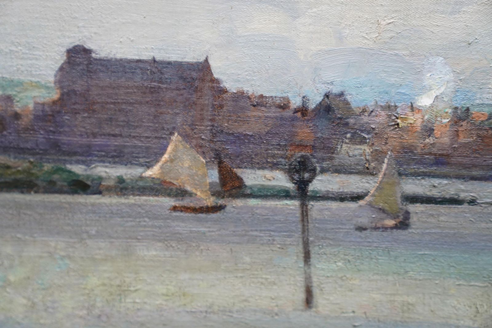 John Alfred Arnesby Brownthe Channel Wells Next The Sea Norfolk Landscape   British 1931 Exh Oil Paintingcirca 1910 photo buy