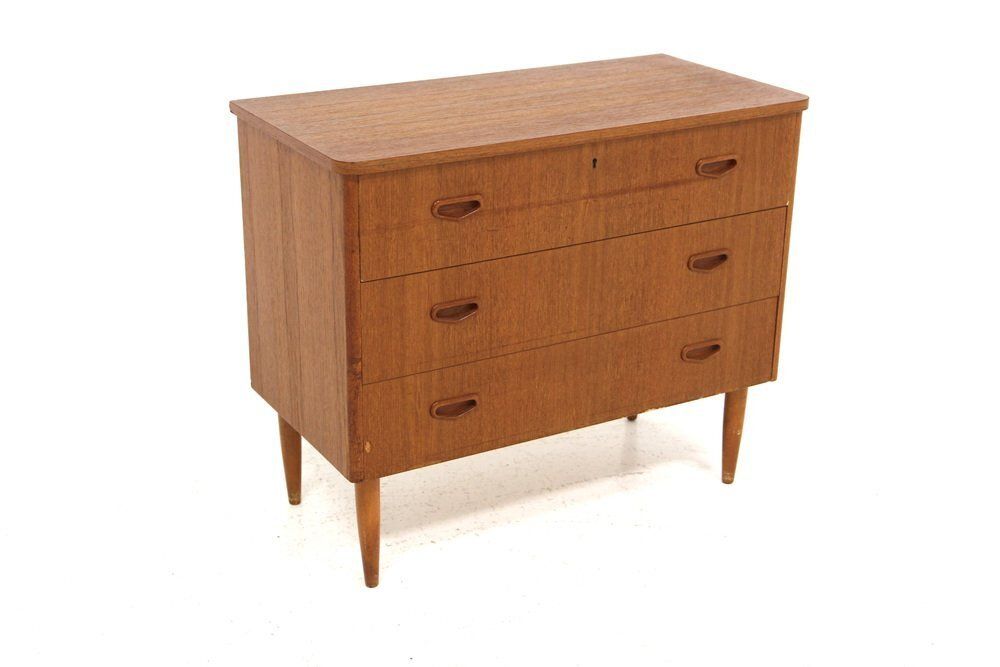 Teak Chest Of Drawers, Sweden, 1960s photo Furniture