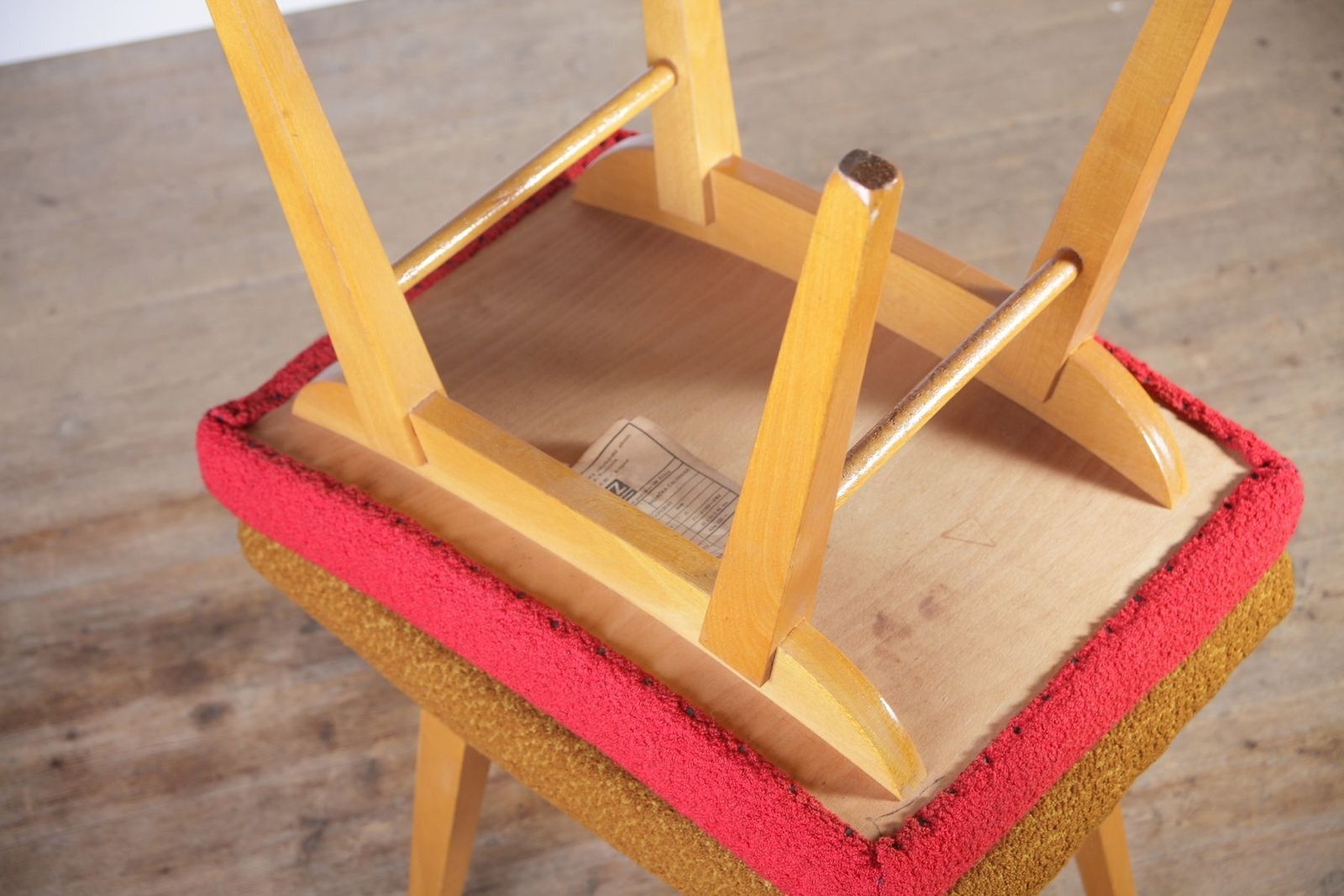 Mid Century Stools From Znz, Former Czechoslovakia, 1970s, Set Of 2 photo buy