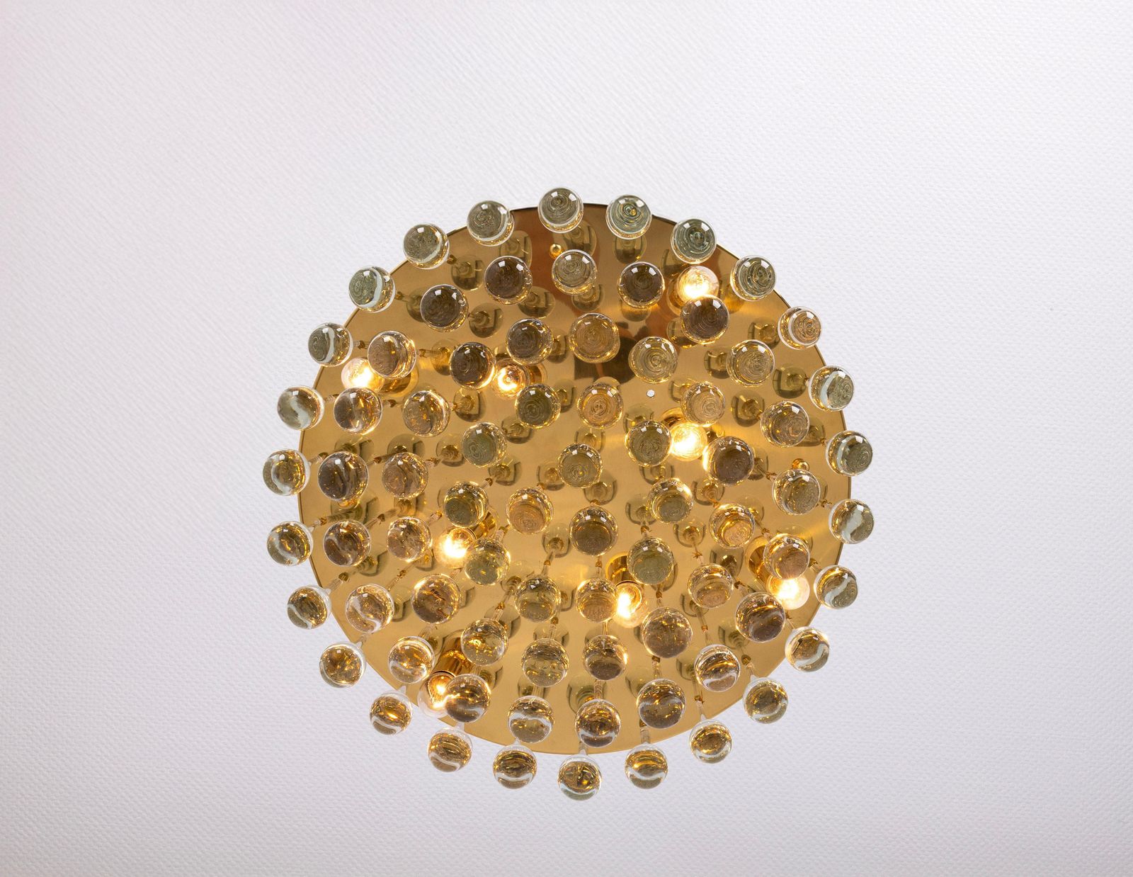Large Murano Glass Tear Drop Chandelier By C.Palme, Germany, 1970s photo 1237.0