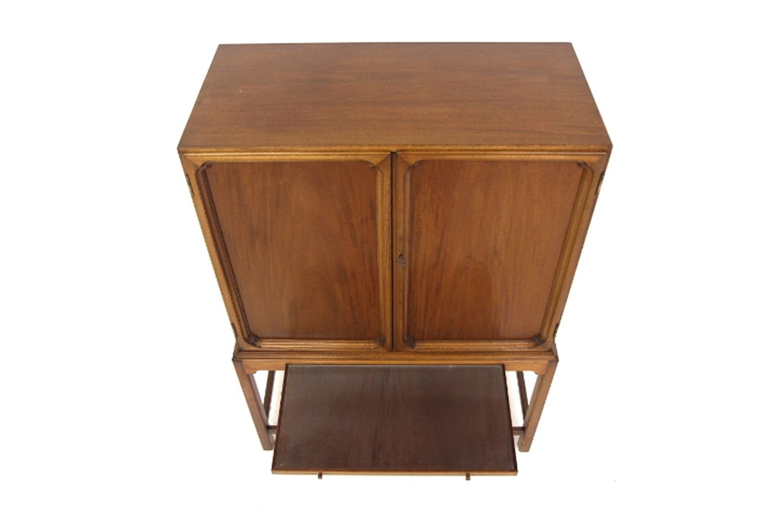 Scandinavian Wardrobe In Mahogany And Beech By Nordiska Kompaniet, 1950s photo 1040.0